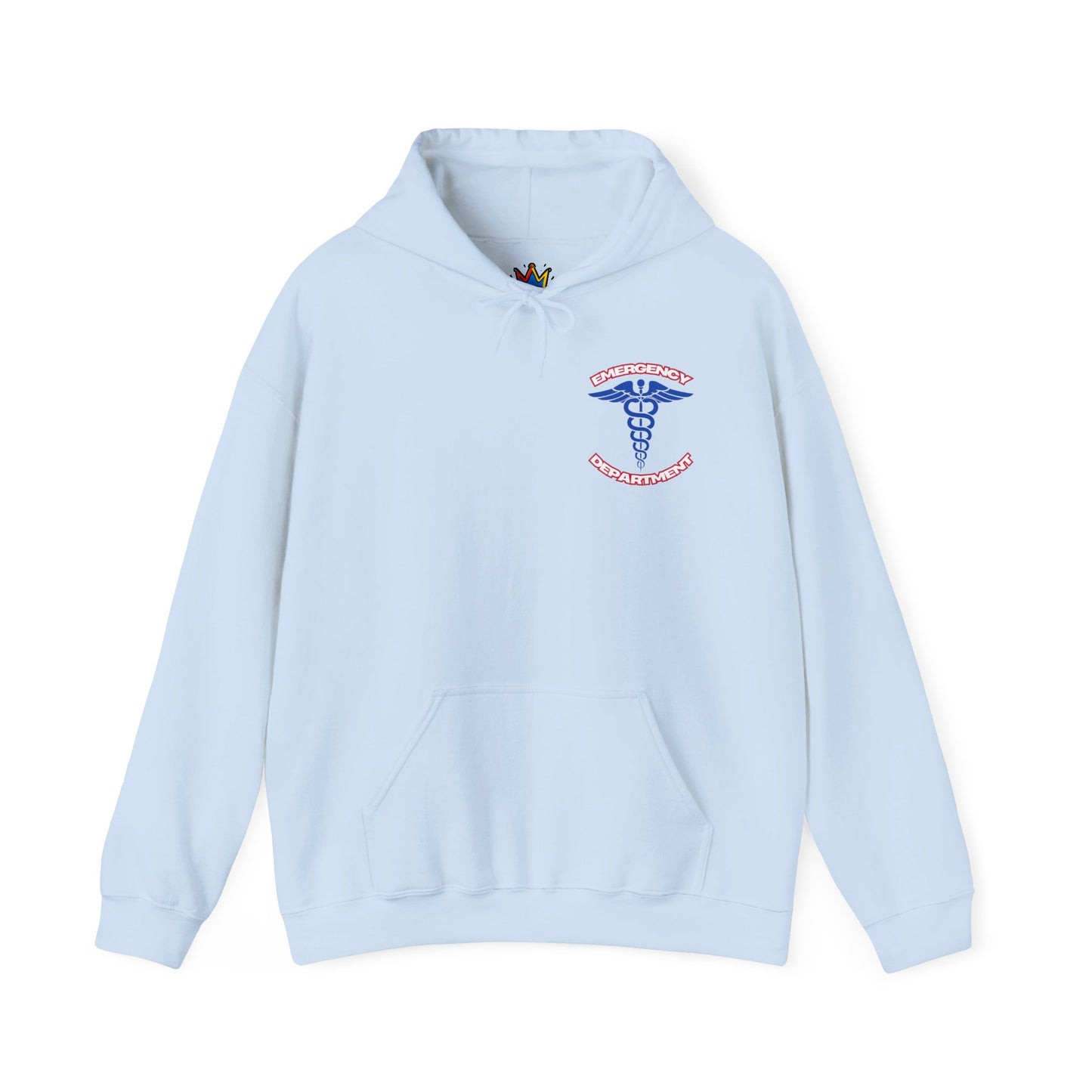 Holiday snowflake emergency department Unisex Heavy Blend™ Hooded Sweatshirt
