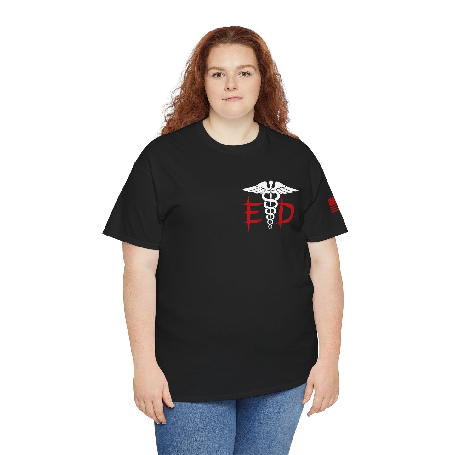 ER halloween clown t shirt Unisex Heavy Cotton Tee