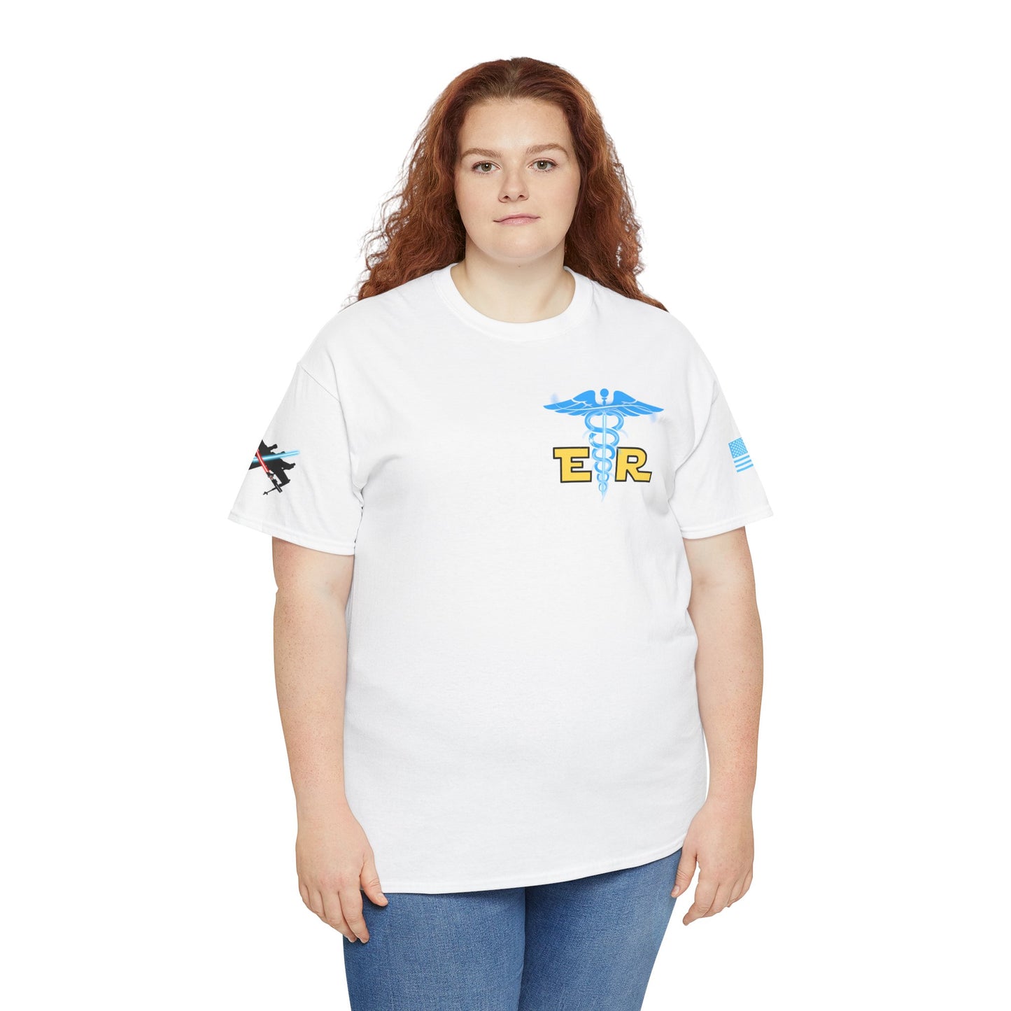 Feel the force galactic Unisex Heavy Cotton Tee