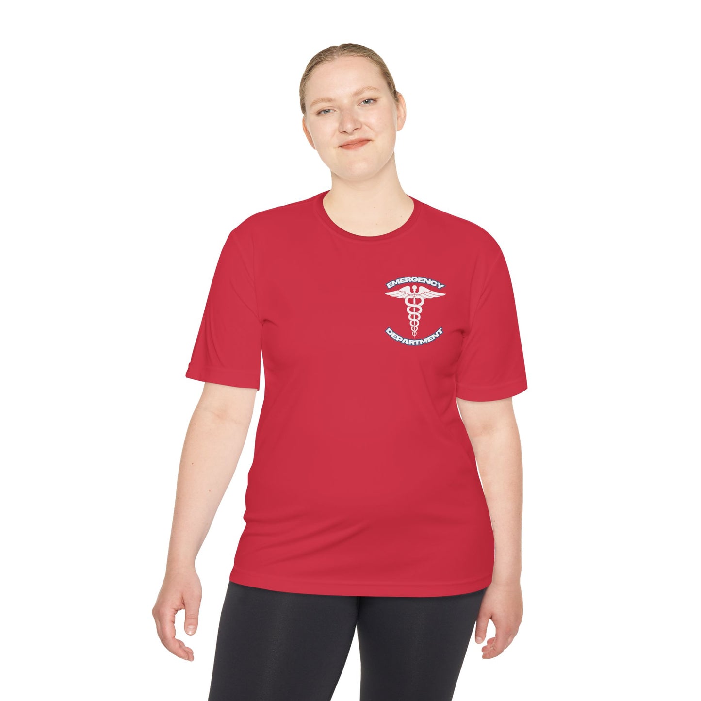 Patriotic Emergency Department Unisex Moisture Wicking Tee