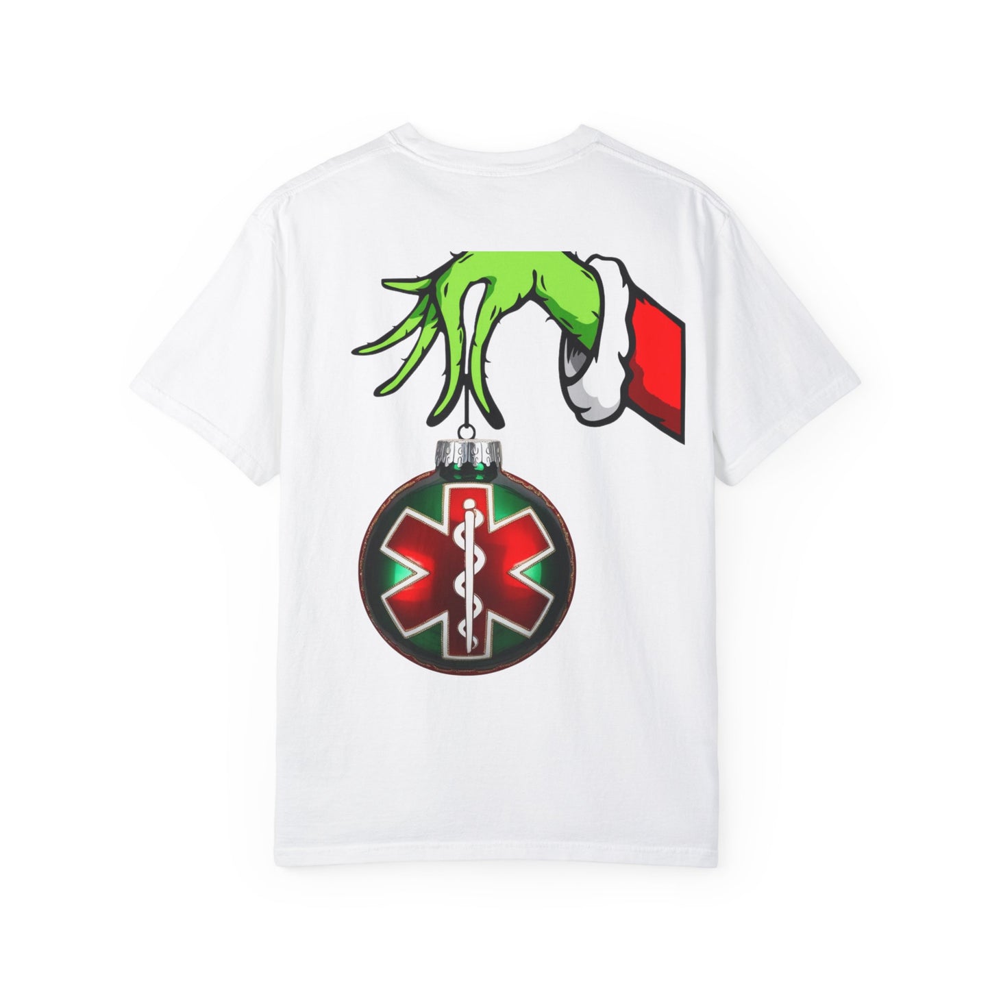 Grinch Emergency Department T-shirt, Christmas EMS Tee, Funny Nurse Doctor Shirt, Holiday Medical Gift, Hospital Staff Apparel