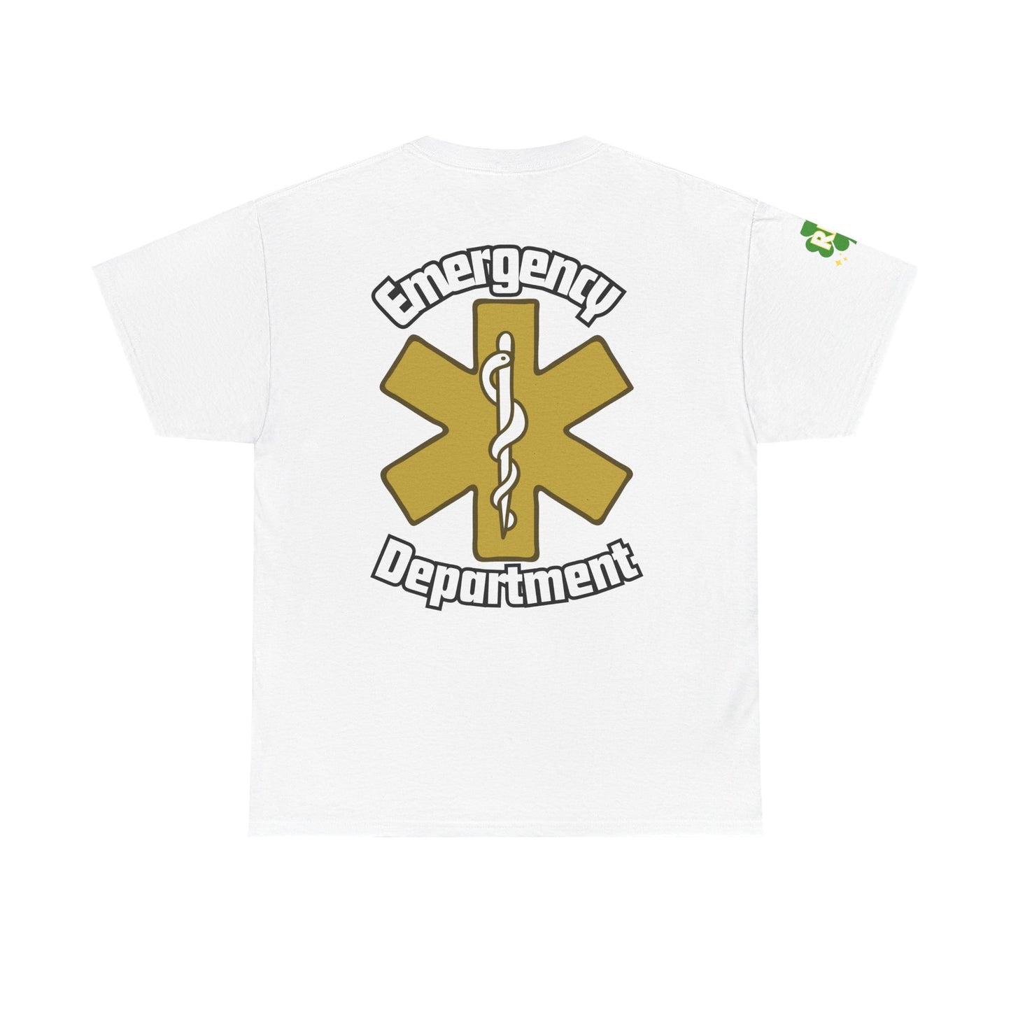 ER RN Heart O Gold Celtic Pride t shirt emergency department nurse tee