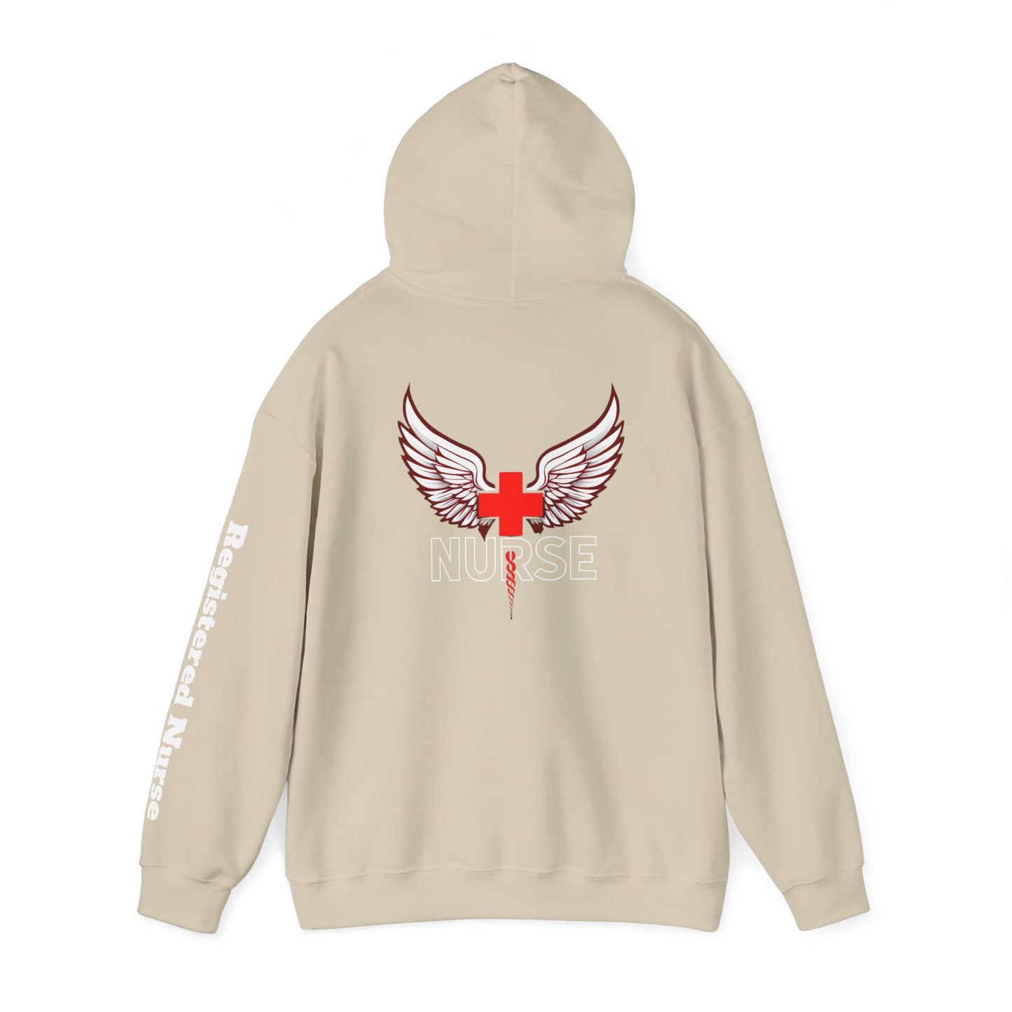 Nurse angel wings hoodie