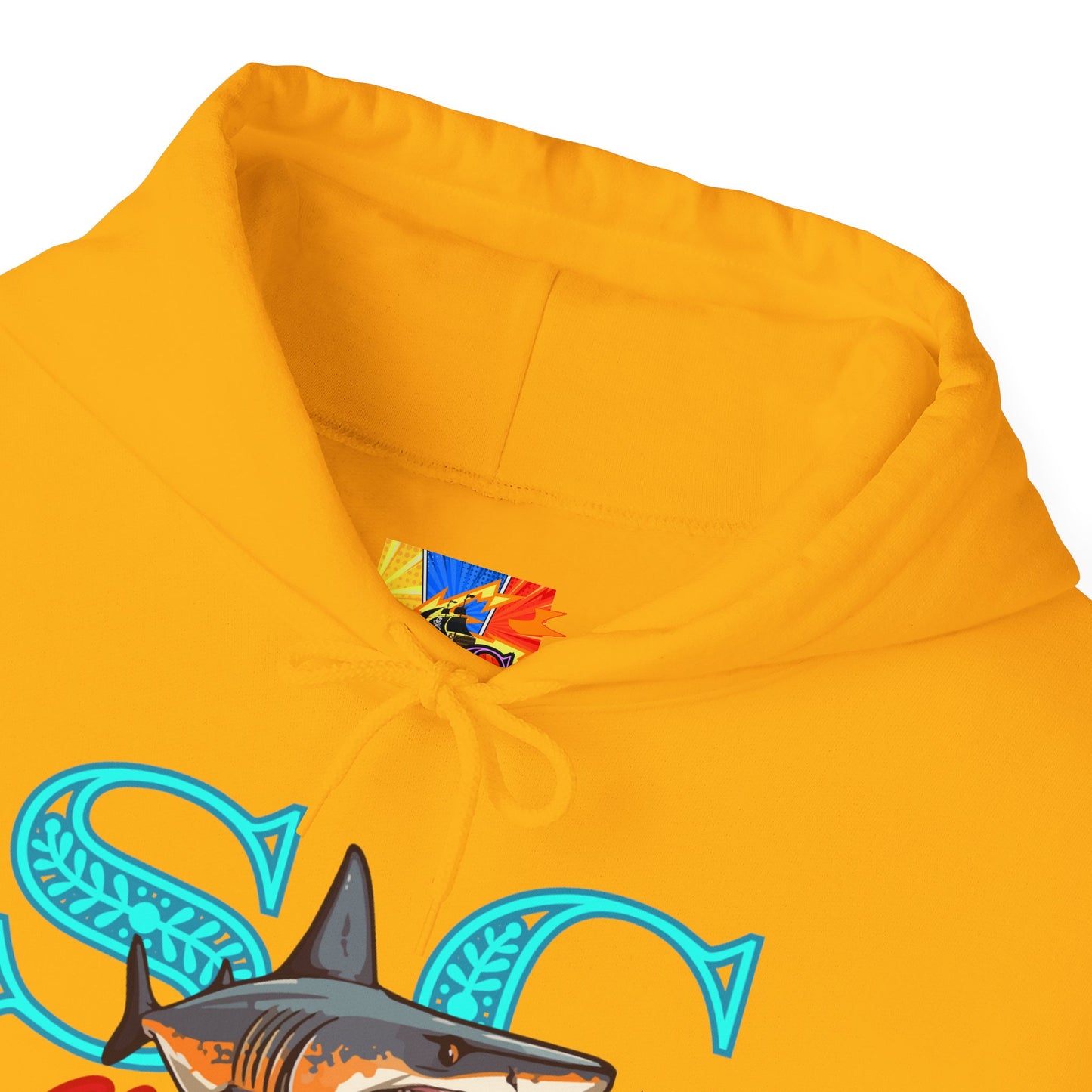 Hooded sweat shirt (stone cradle) stranded line