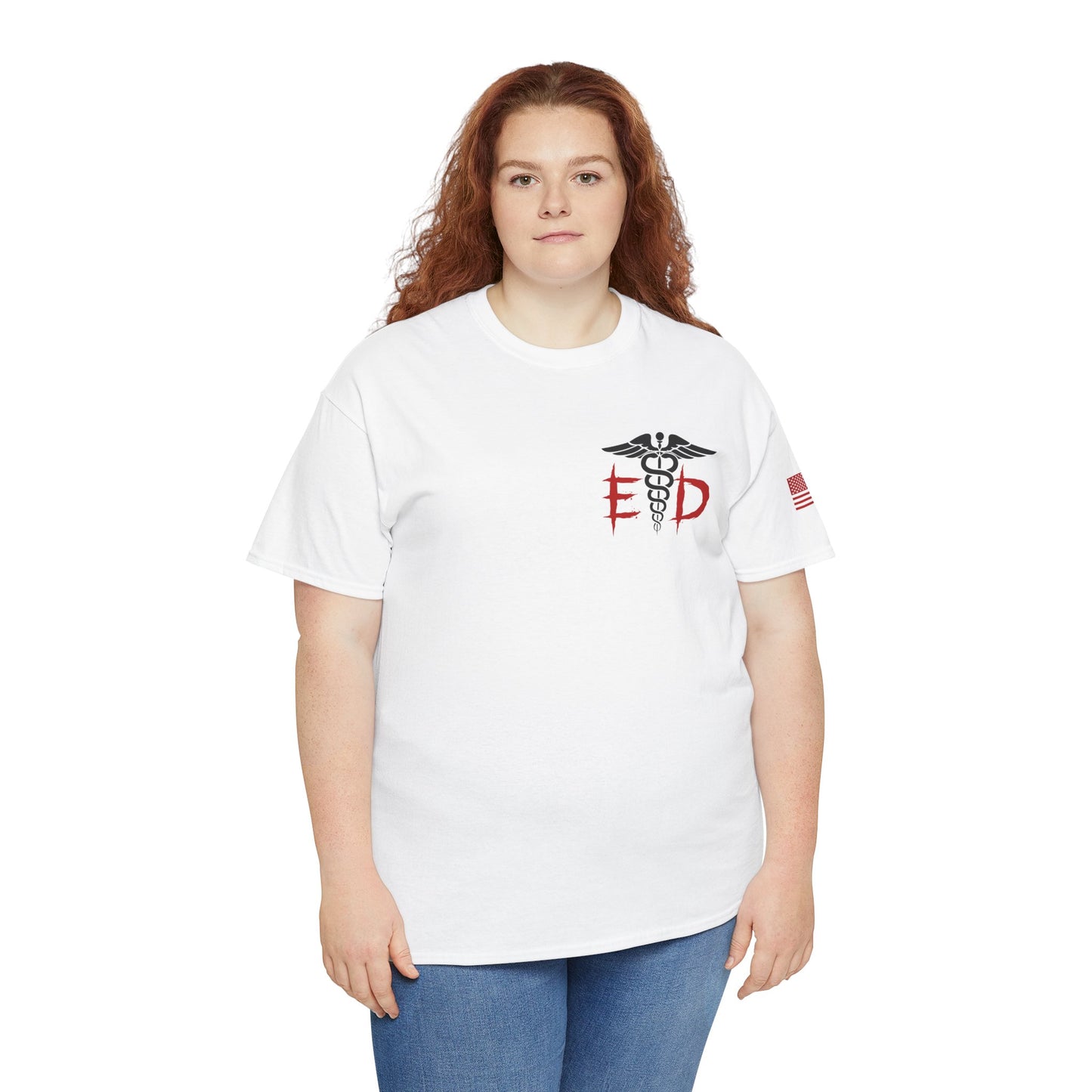 ER halloween clown t shirt Unisex Heavy Cotton Tee