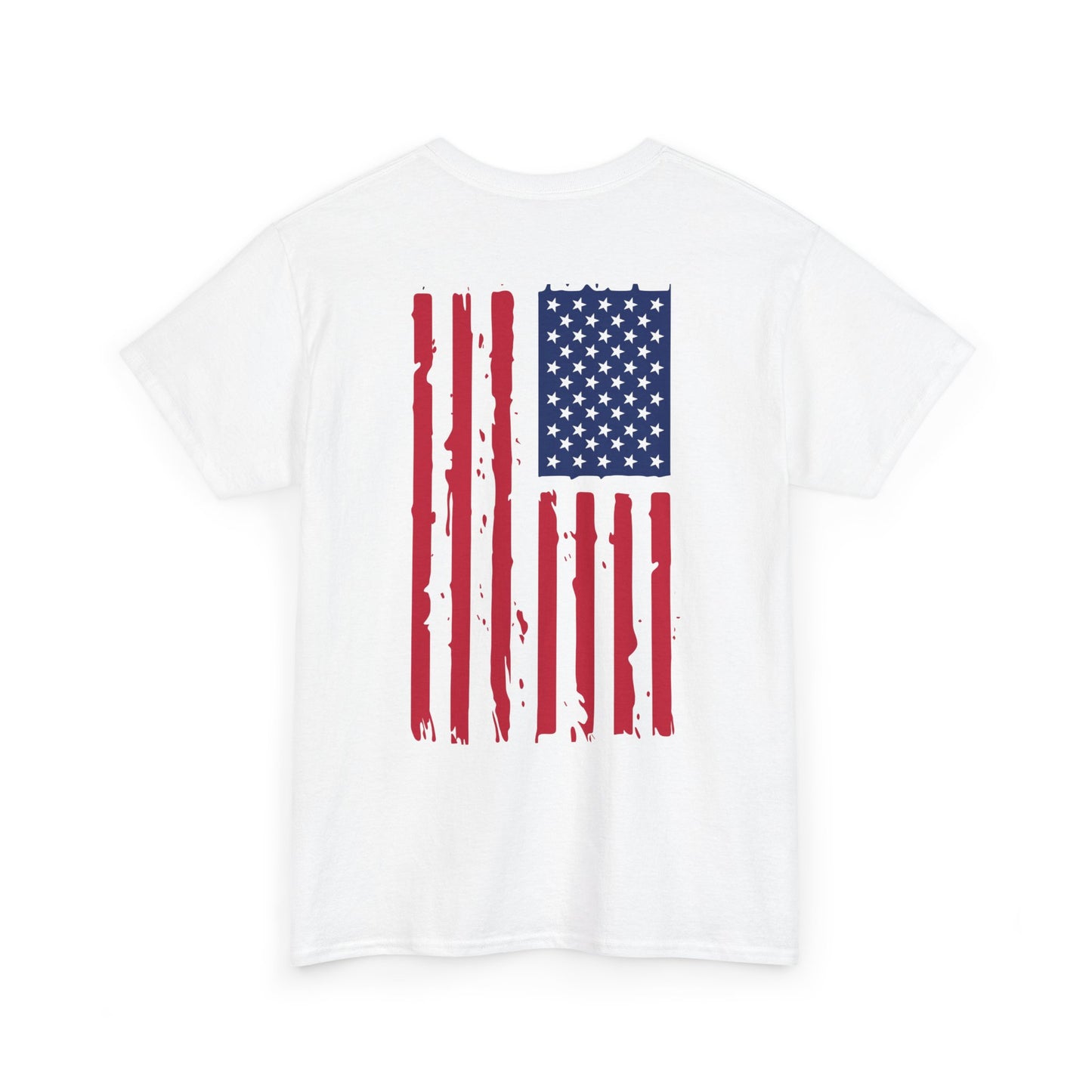Nurse patriotic 80s themed Unisex Heavy Cotton Tee