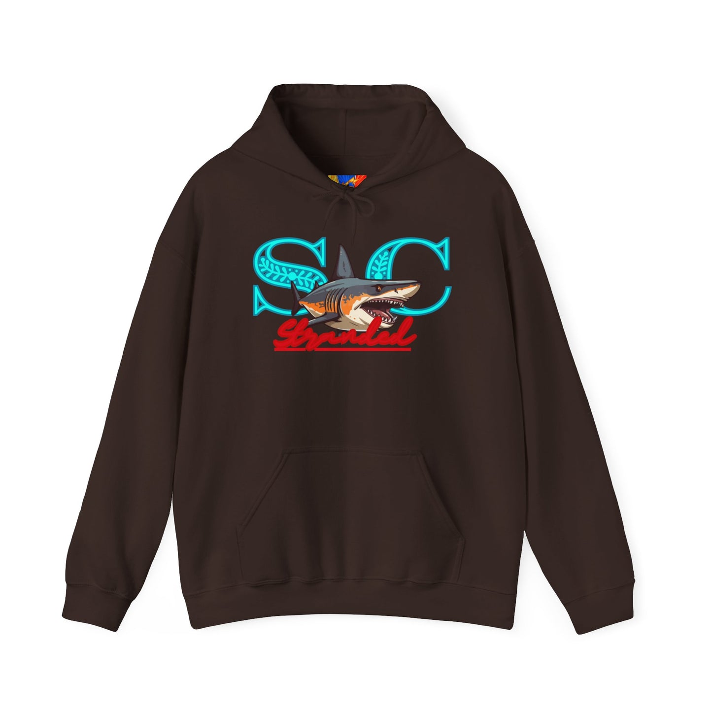 Hooded sweat shirt (stone cradle) stranded line