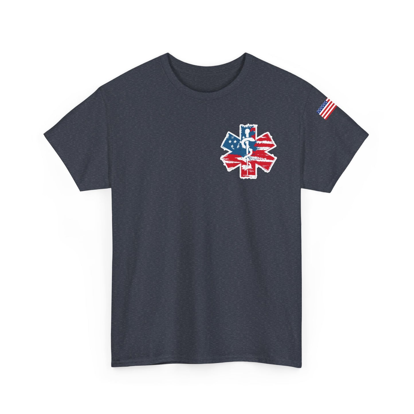 Patriotic nursing gift t shirt Unisex Heavy Cotton Tee