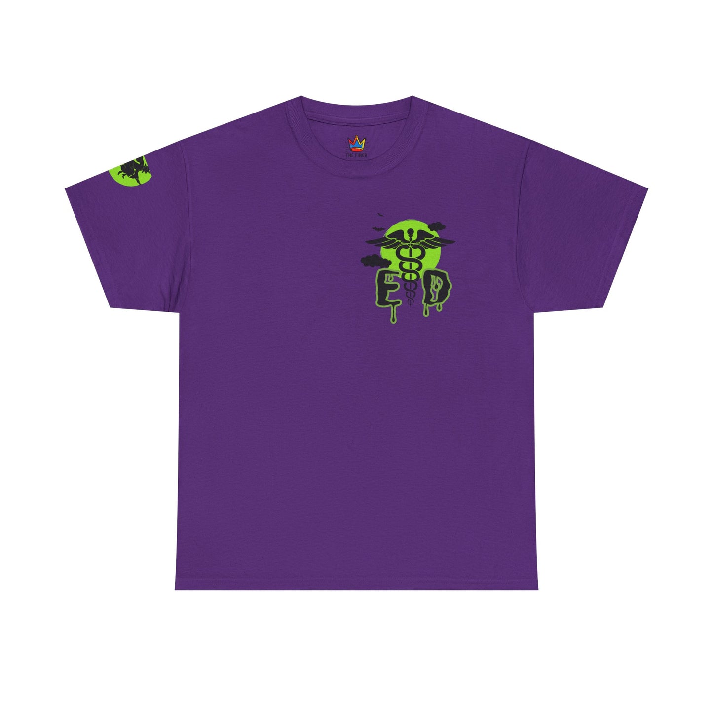 Witches Boiling Cauldron Halloween themed emergency department Unisex Heavy Cotton Tee