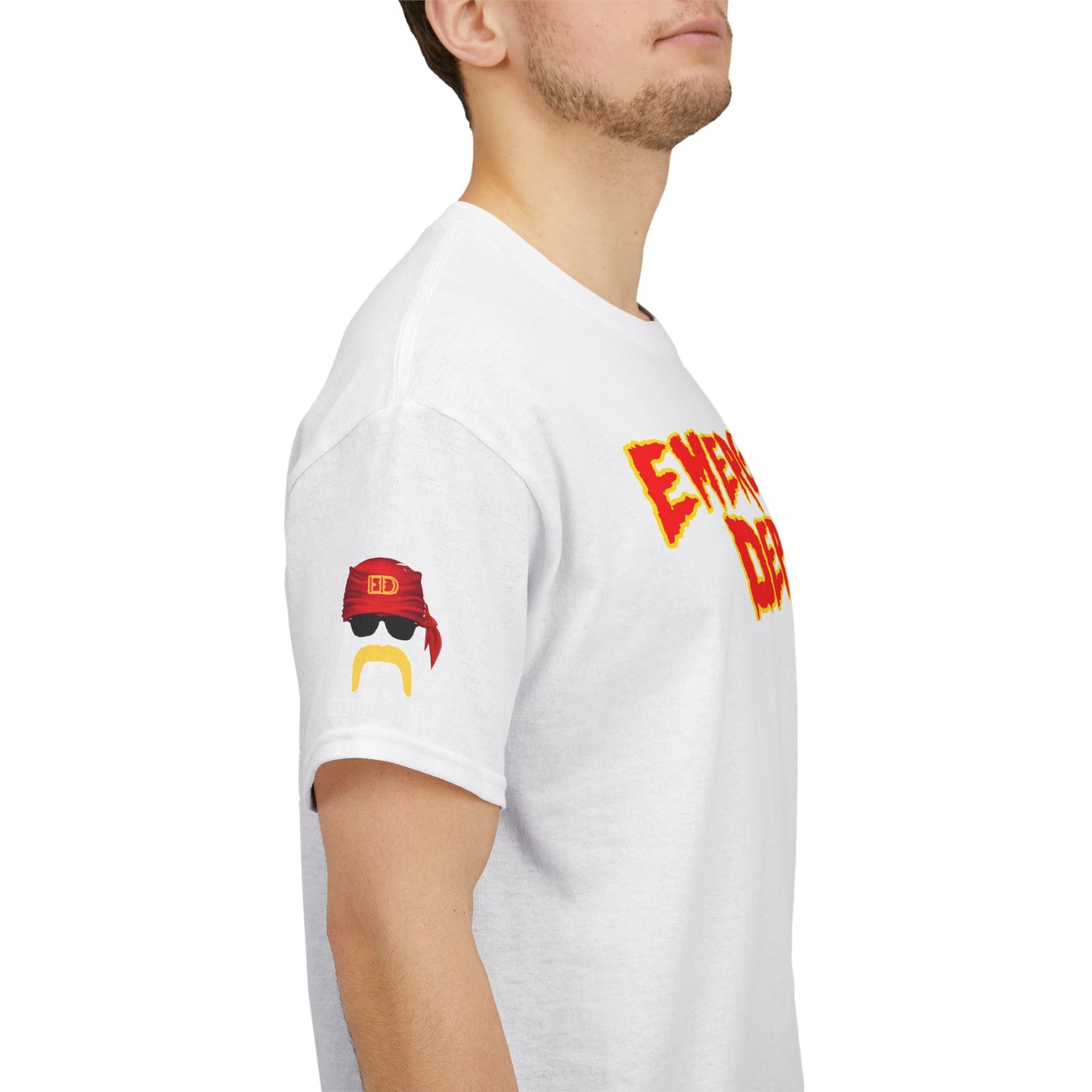 ER Mania Runnin Wild wrestling legend homage Unisex Heavy Cotton Tee