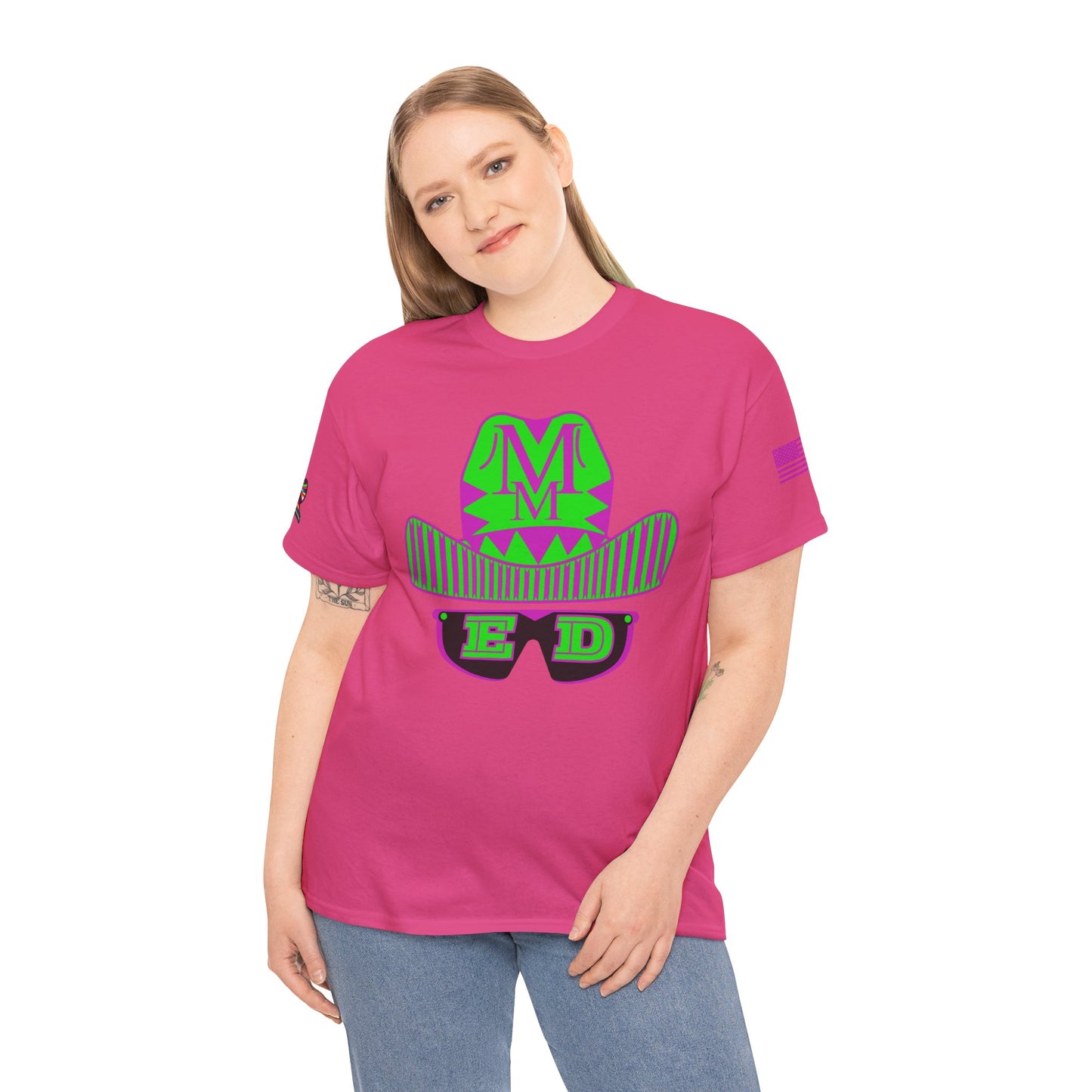 Macho ER wrestling legends tee Unisex Heavy Cotton Tee