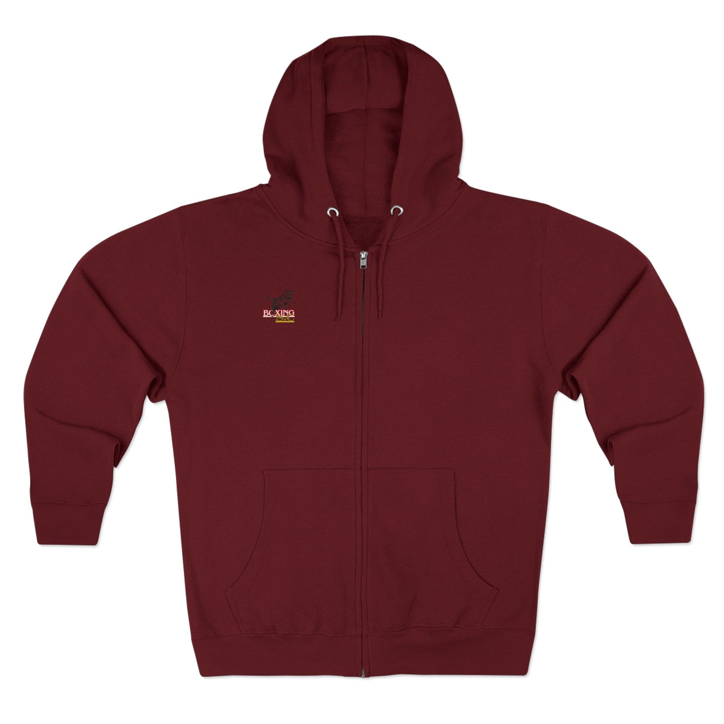 Zipper hoodie, (STONE CRADLE) boxing