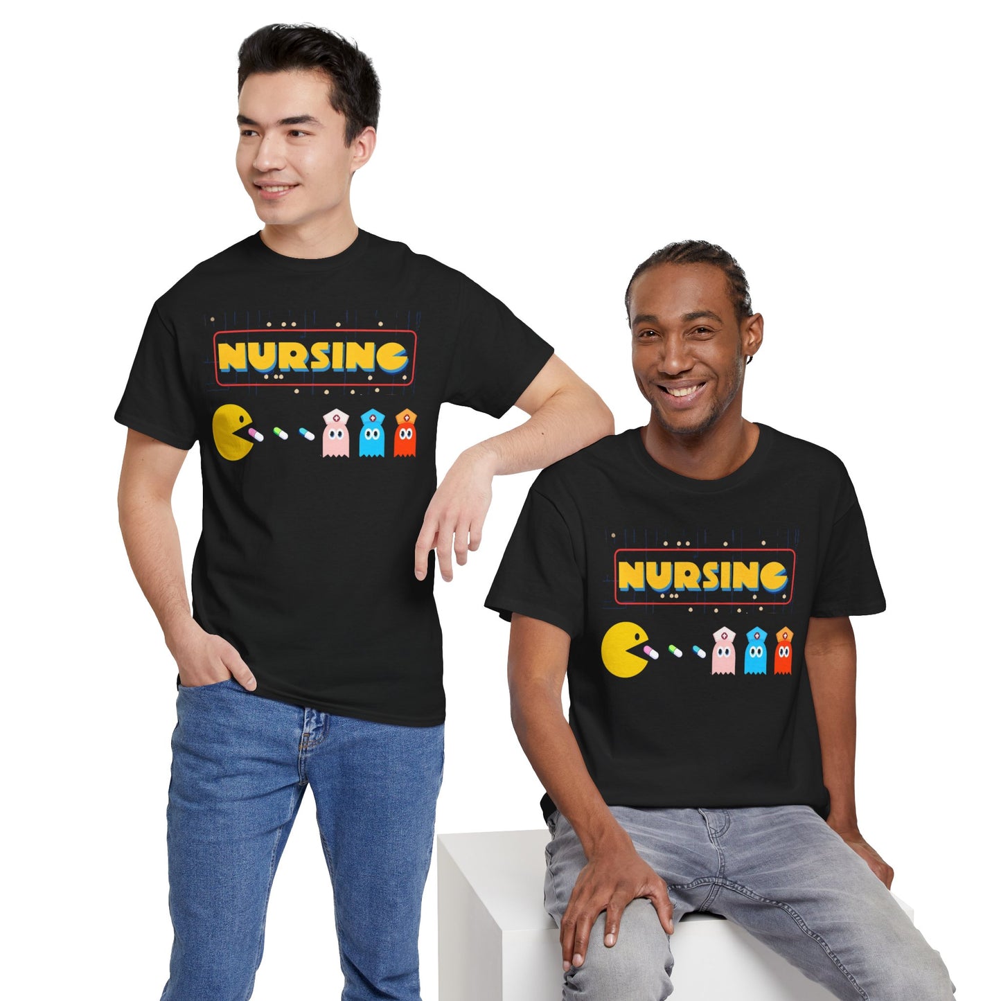 Nursing Retro Gaming Tee