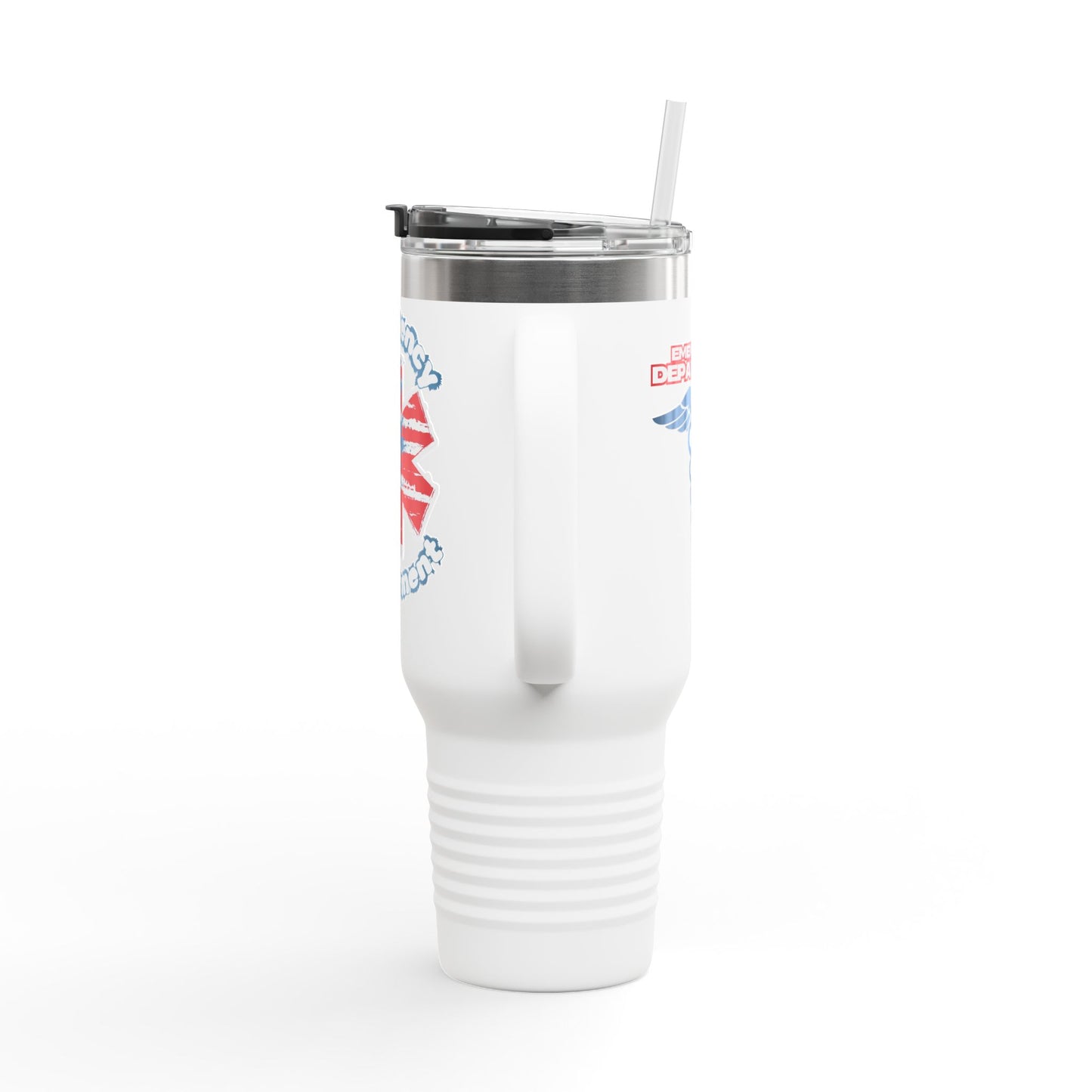 Patriotic Emergency Department Star of Life Insulated Travel Mug, 40oz gift