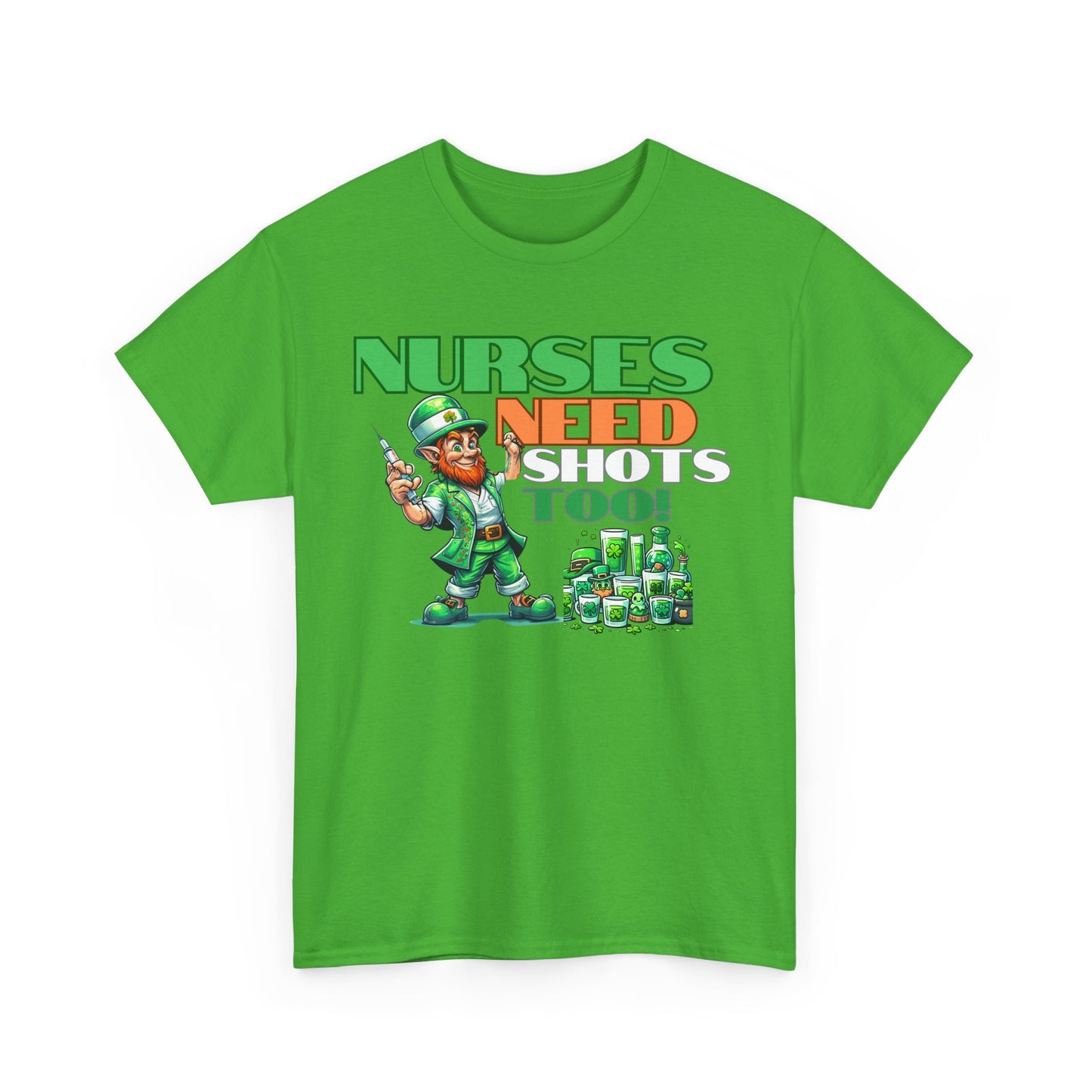 Nursing St Paddy’s day themed tee