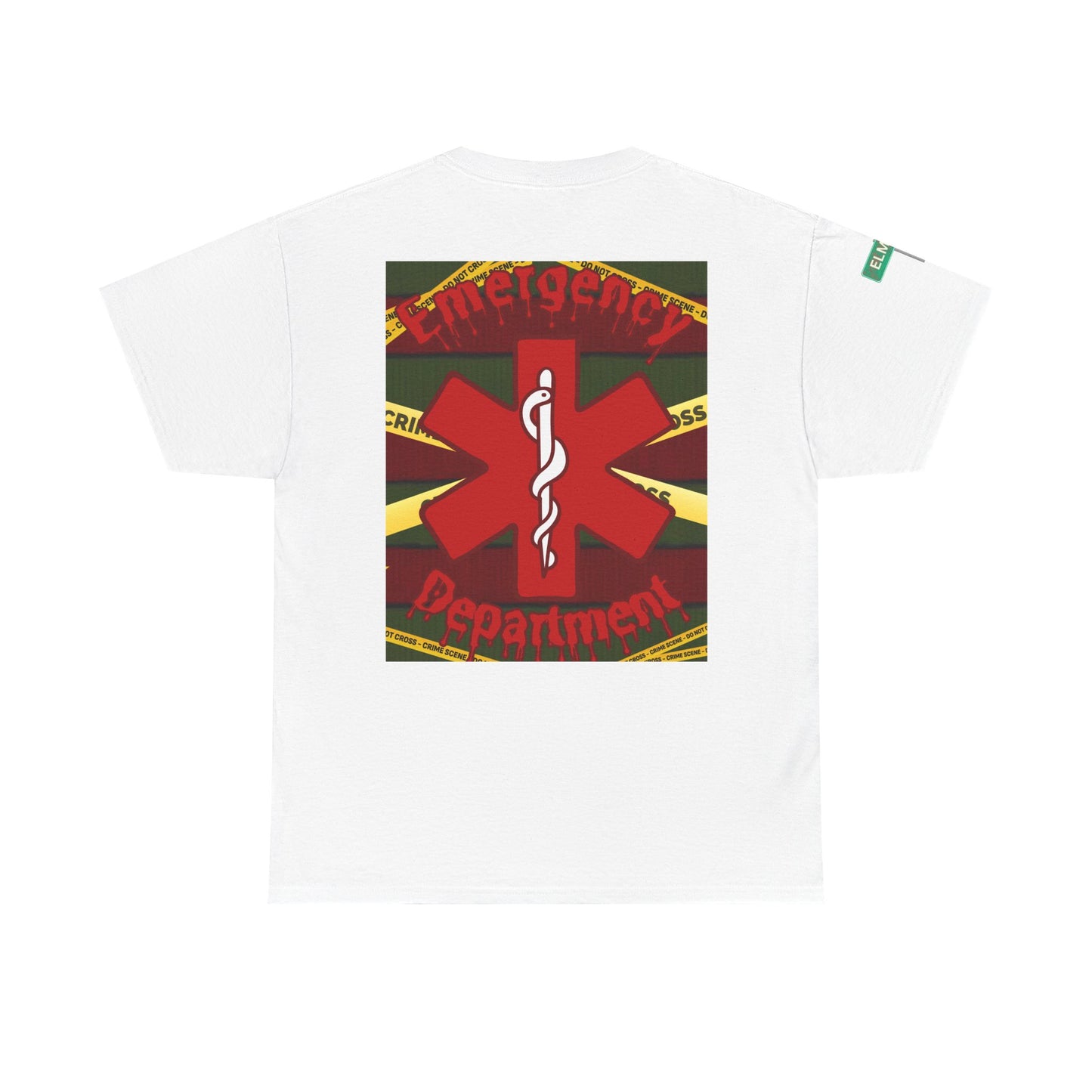 Nightmare on Elm Street ER T Shirt Horror Halloween Shirt for Emergency Department Staff Freddy Krueger Inspired ED Tee Scary Medical Humor