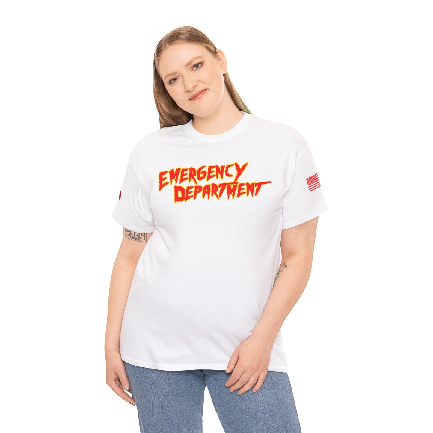 ER Mania Runnin Wild wrestling legend homage Unisex Heavy Cotton Tee