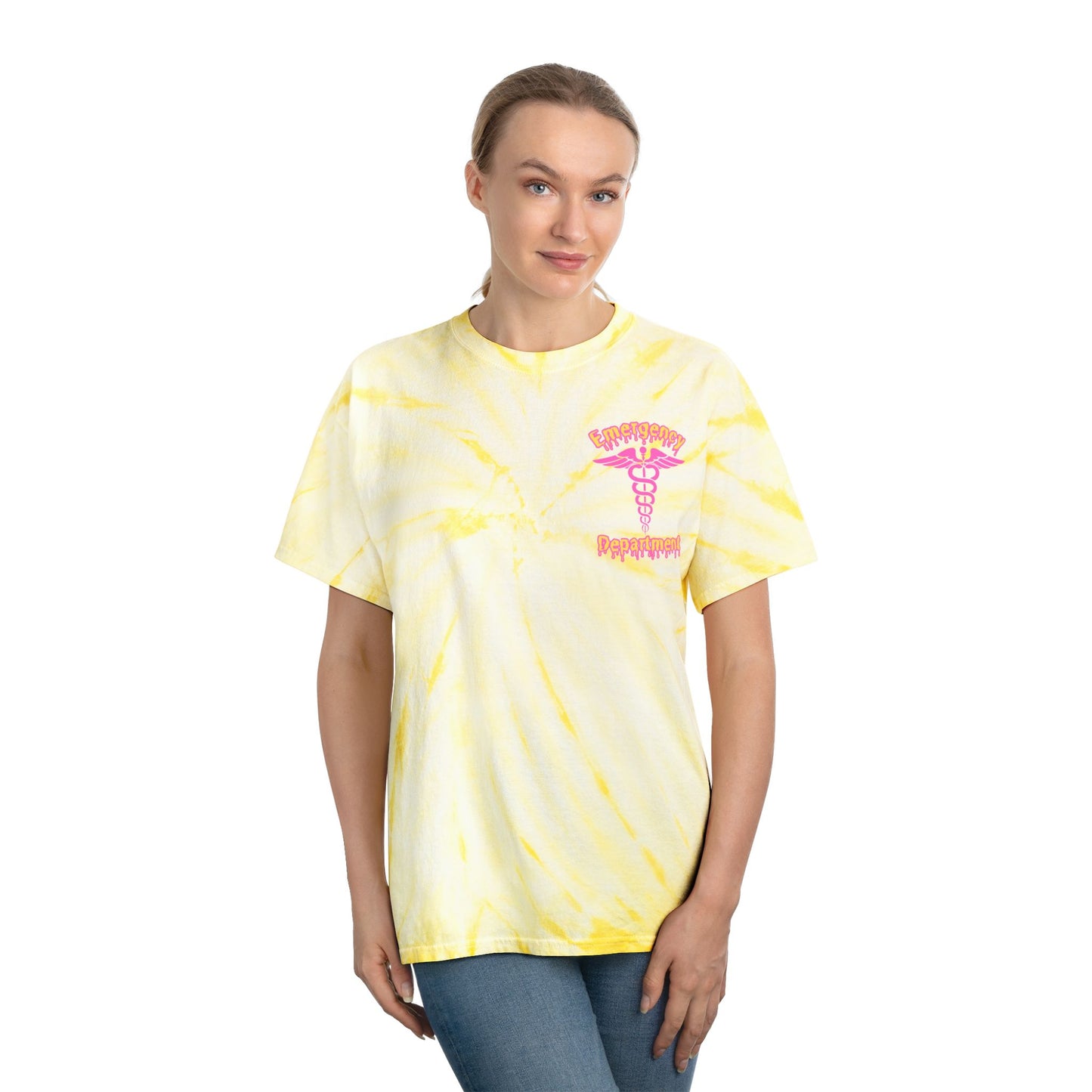 Summer in the ER ice cream social beat the heat melting ice cream sherbet Tie-Dye Tee, Cyclone