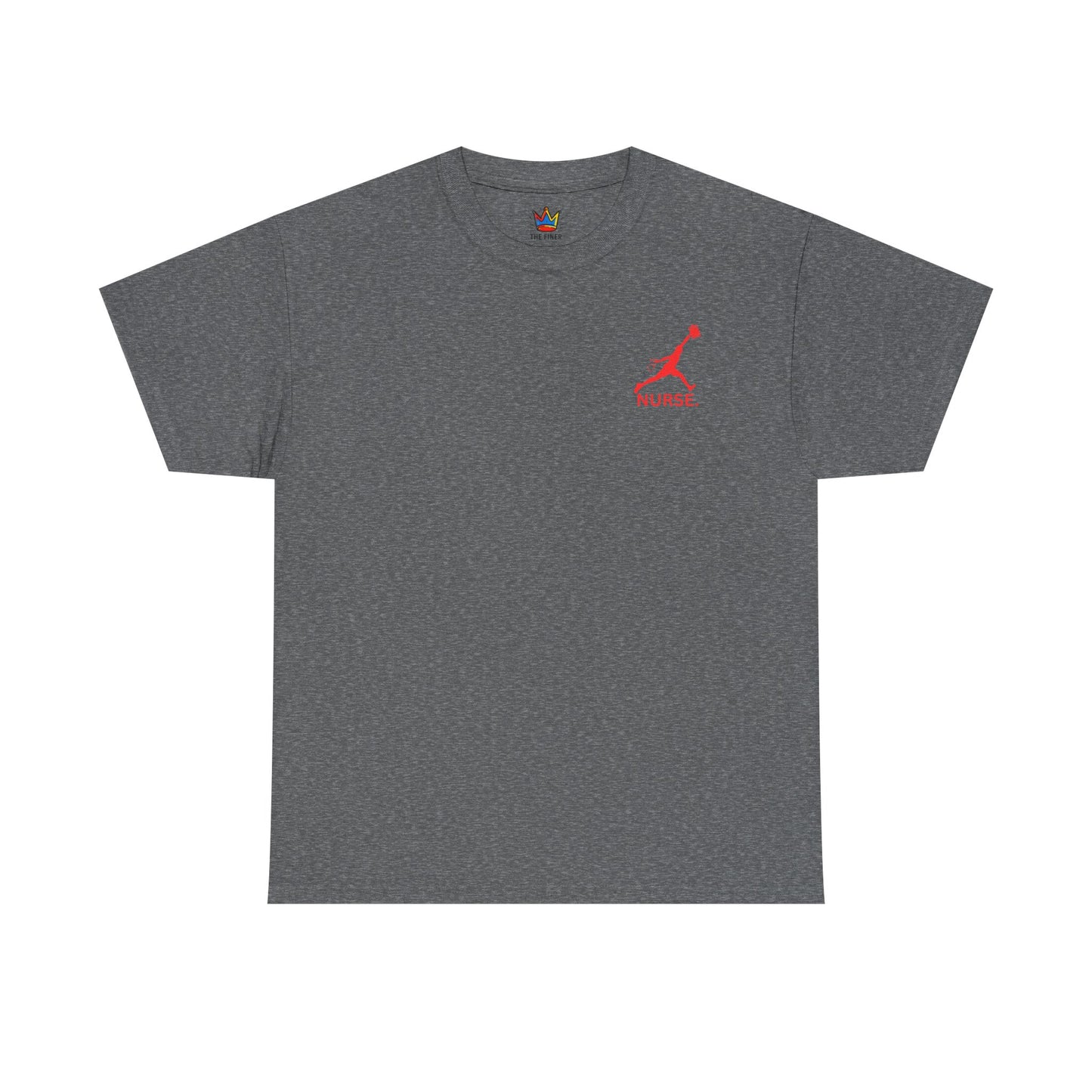 Nursing jumpman t shirt gift nurses week sporty nurse gift Unisex Heavy Cotton Tee