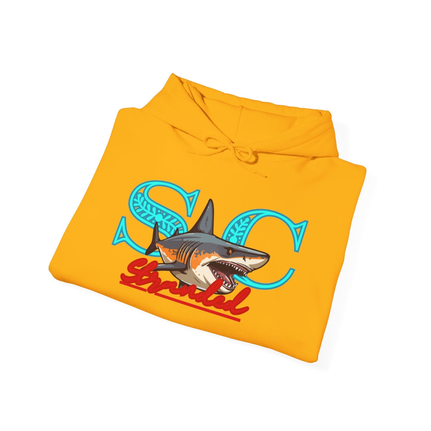 Hooded sweat shirt (stone cradle) stranded line