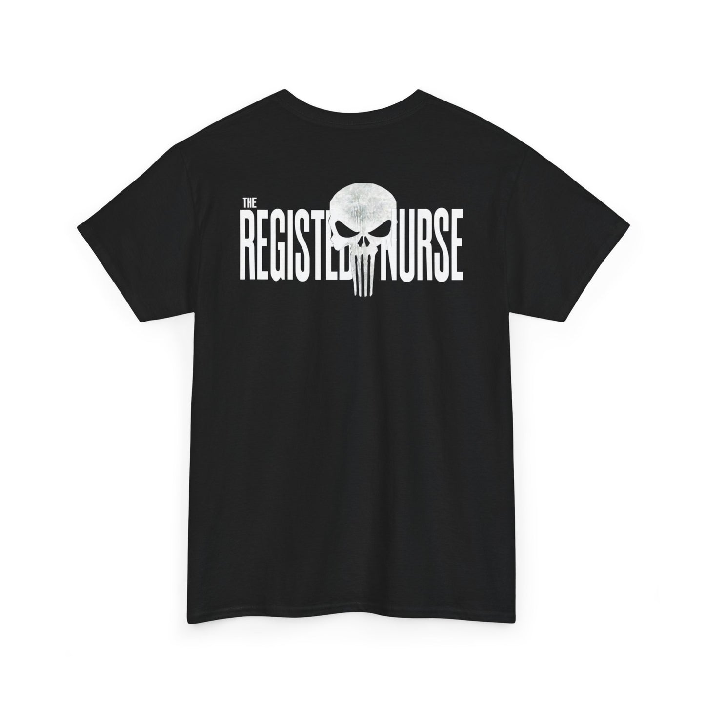 Nurse comic book lover gift t shirt Castle RN punisher t-shirt for nurses
