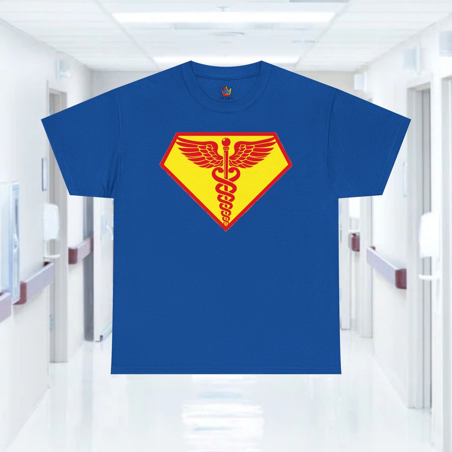 Super emergency department t shirt for comic and superhero loving ER ED staff Unisex Heavy Cotton Tee