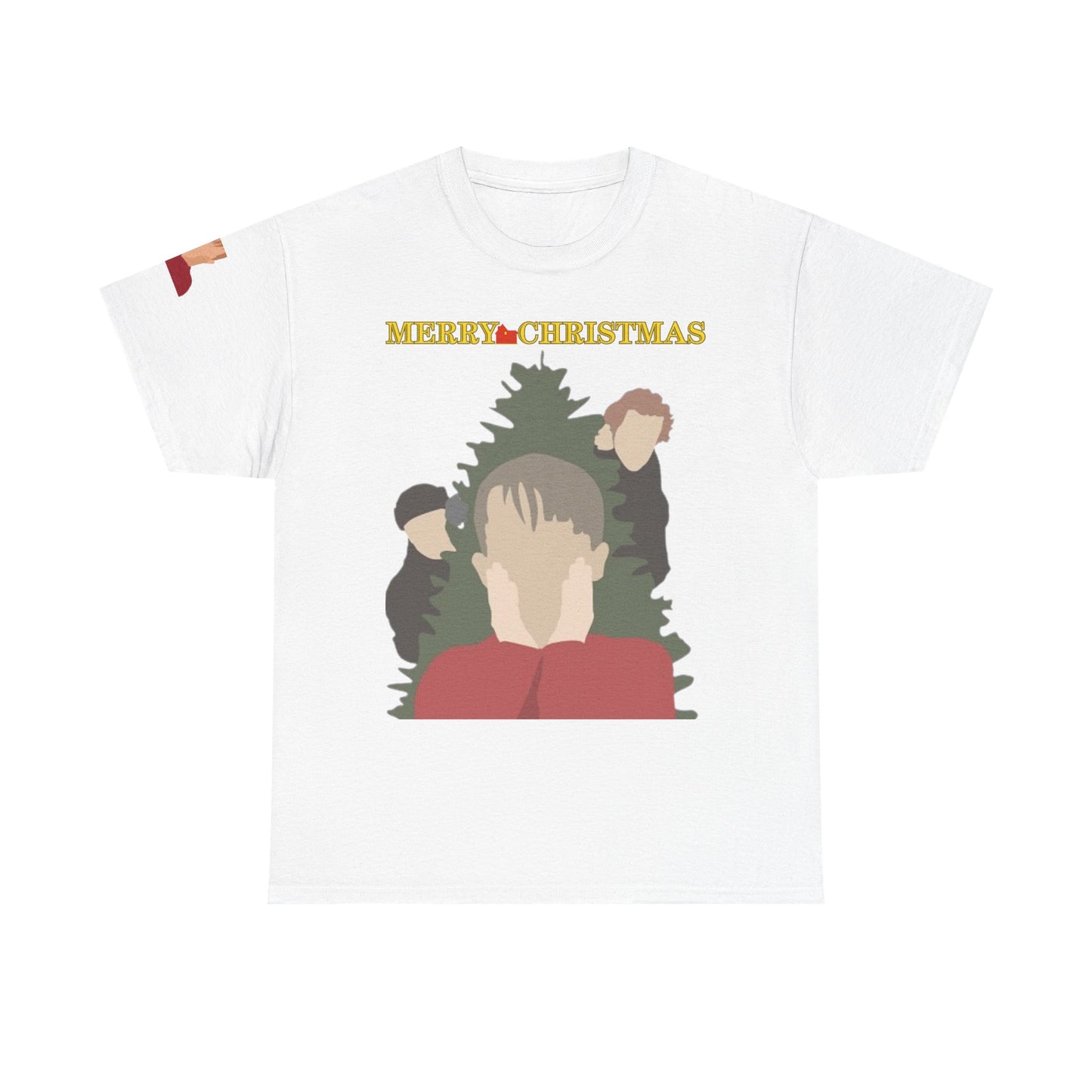 Home alone hospital edition Christmas Unisex Heavy Cotton Tee