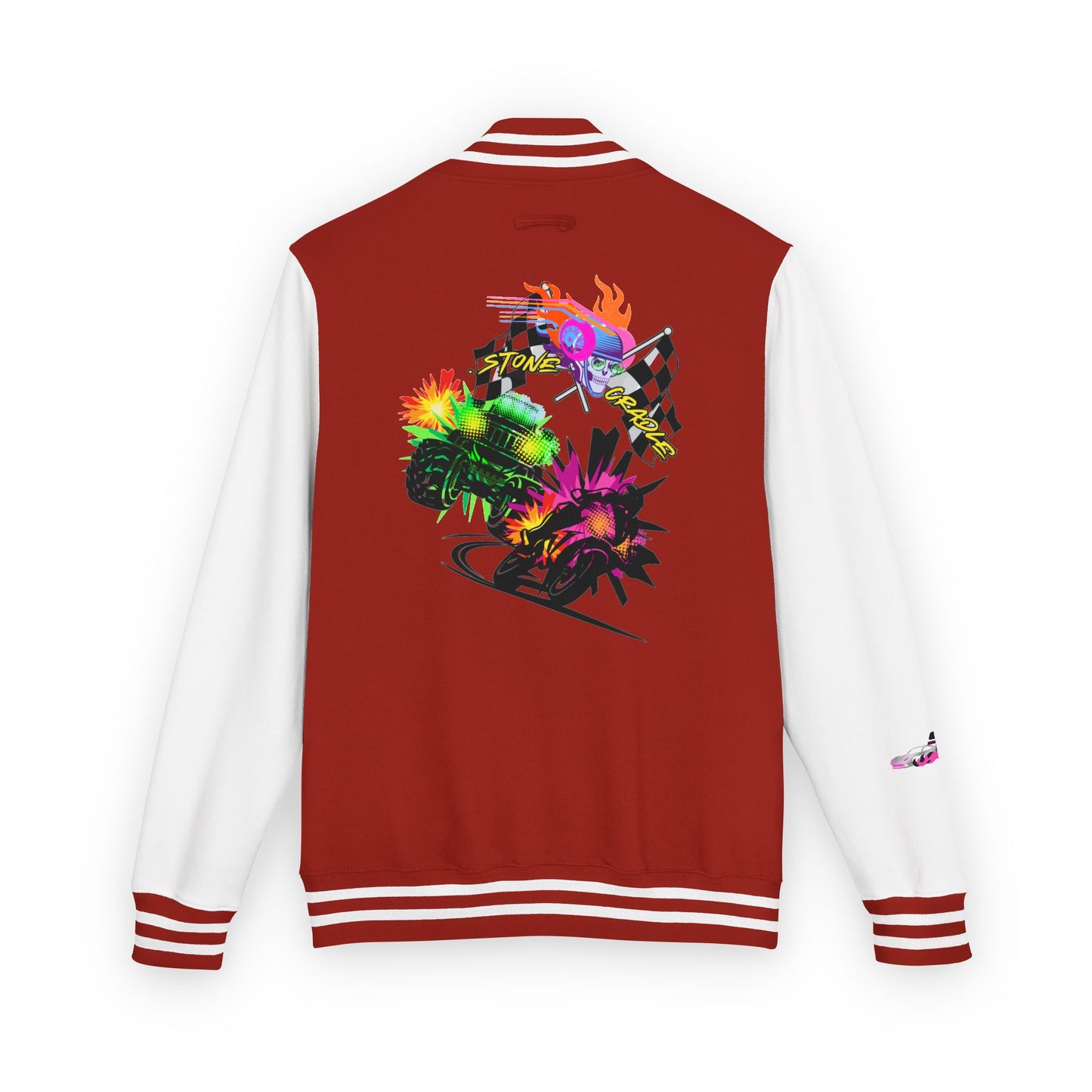 Unisex Heavyweight Letterman Jacket (Stone Cradle)