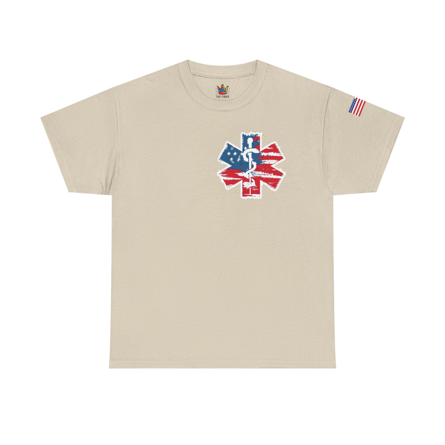 Patriotic nursing gift t shirt Unisex Heavy Cotton Tee
