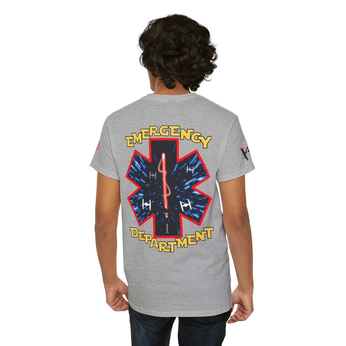 Embrace the dark side galactic Unisex Heavy Cotton Tee