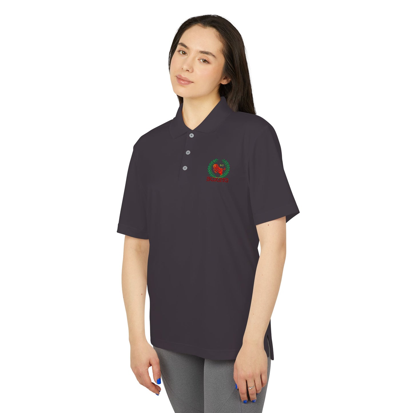 adidas Unisex Performance Polo -stone cradle (crest)