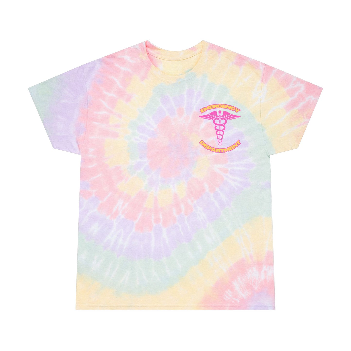 Summertime in the Emergency Department Tie-Dye Tee, Spiral 2