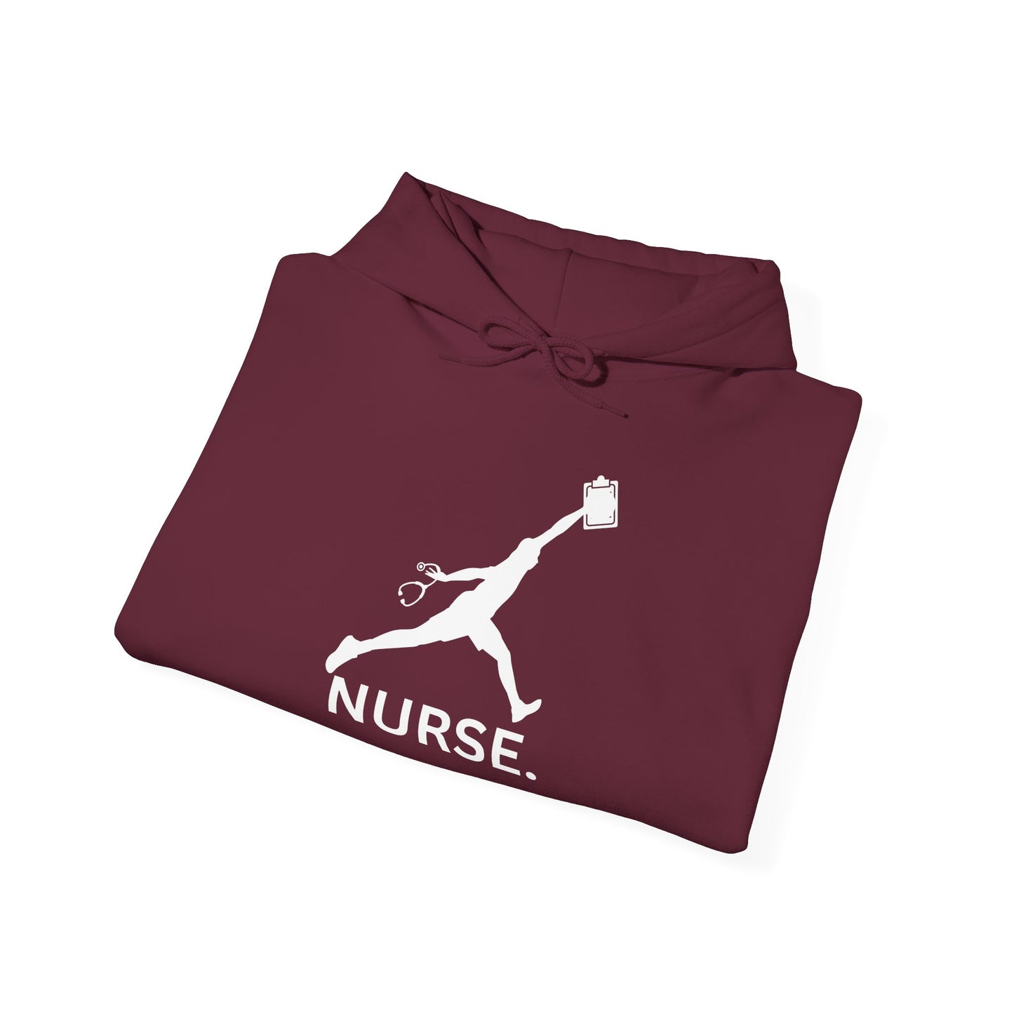 Jumpman nurse gift nurse week gift sporty nurse gift hoodie Unisex Heavy Blend™ Hooded Sweatshirt