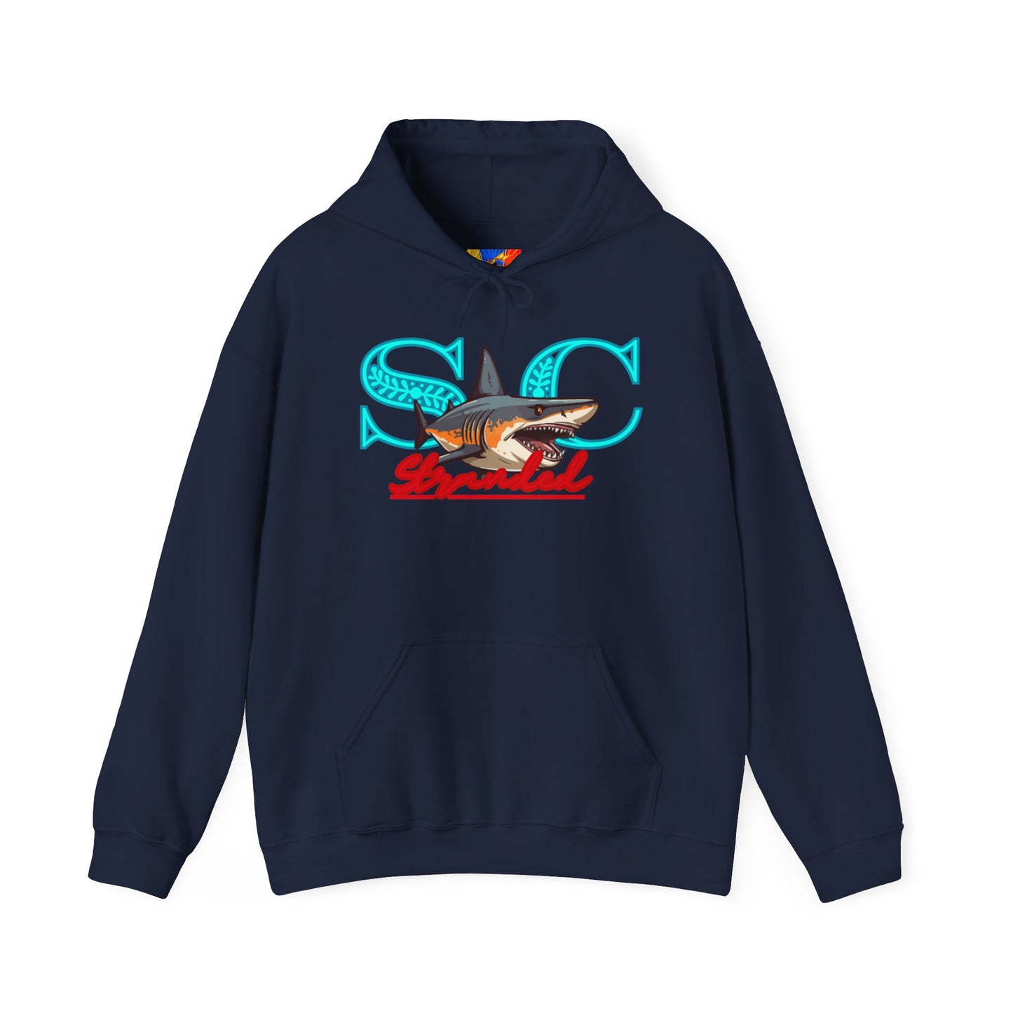 Hooded sweat shirt (stone cradle) stranded line