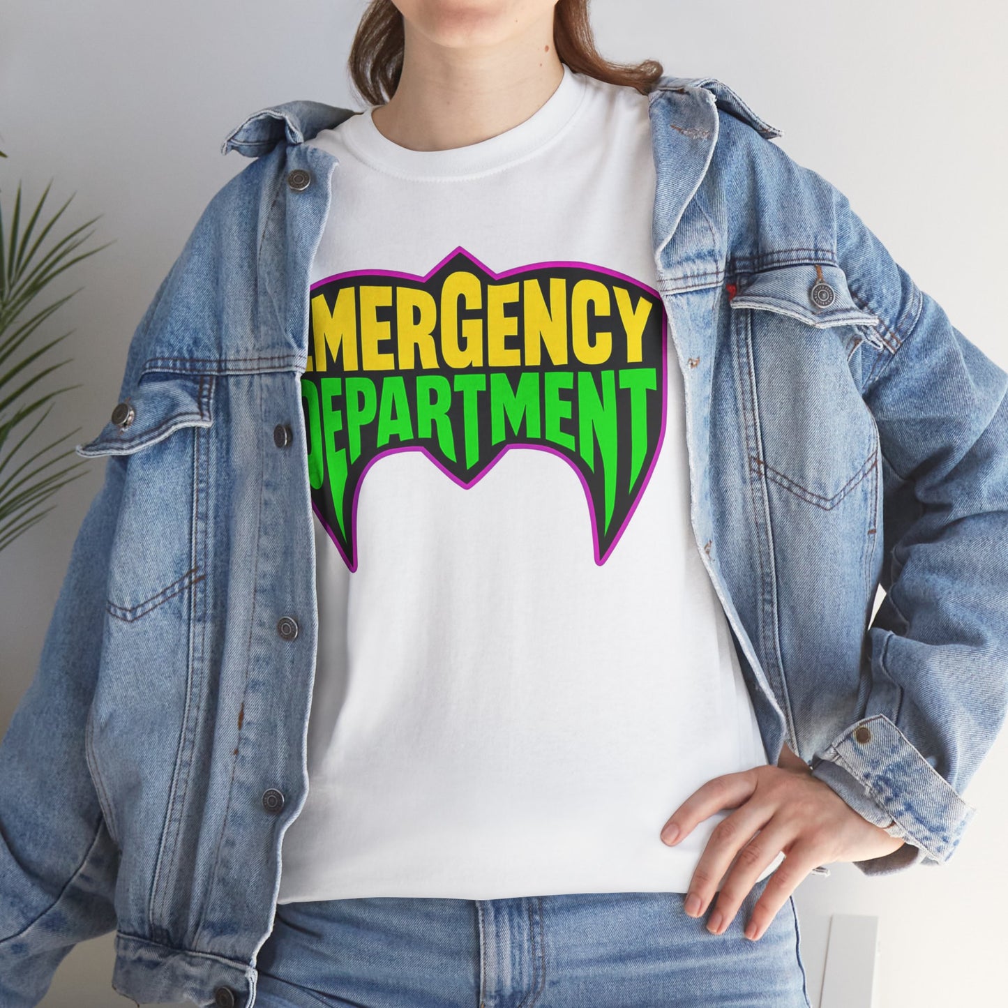 The Ultimate ER tee homage to wrestling legends Unisex Heavy Cotton Tee