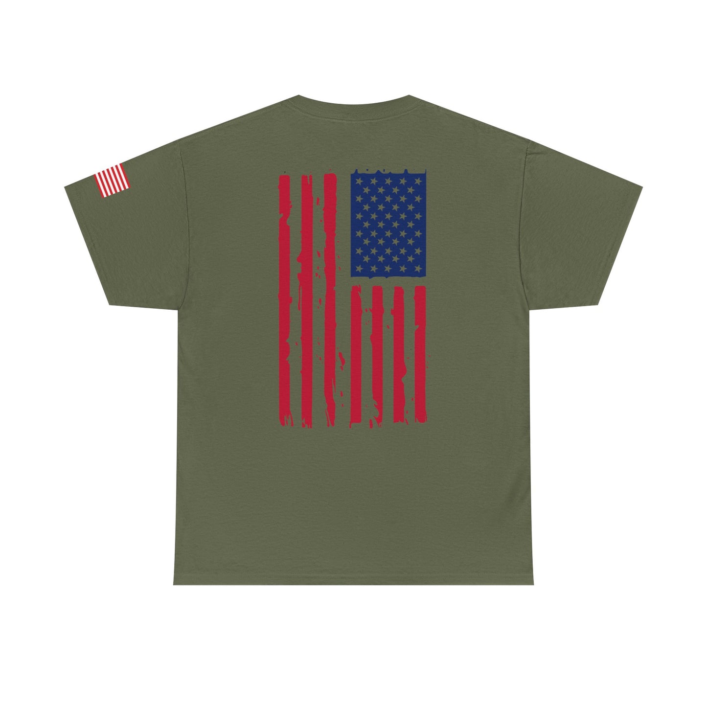Patriotic ER t shirt gift for emergency department workers American flag star of life t-shirt Unisex Heavy Cotton Tee