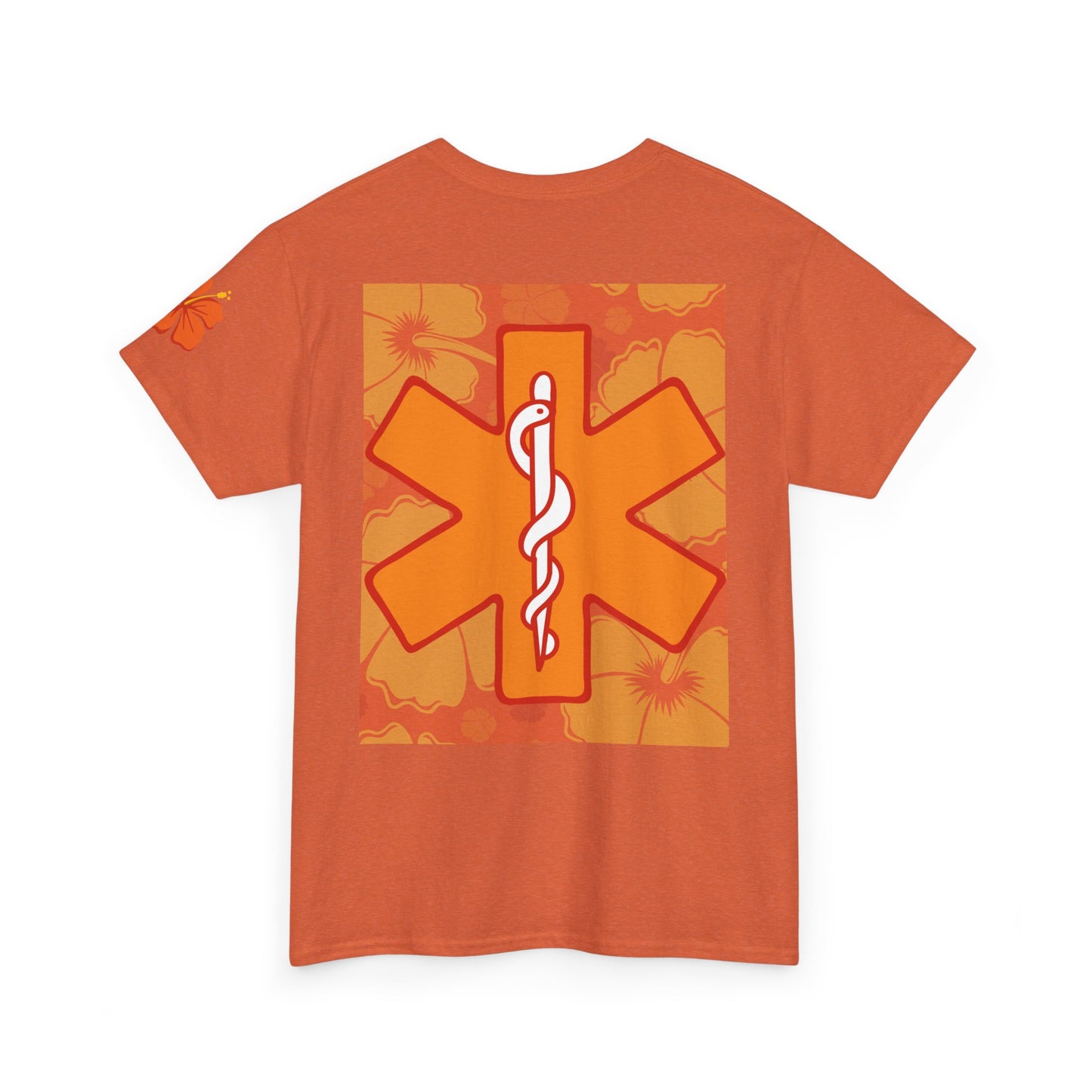Hawaiian healthcare worker t shirt summer gift for healthcare heroes Unisex Heavy Cotton Tee