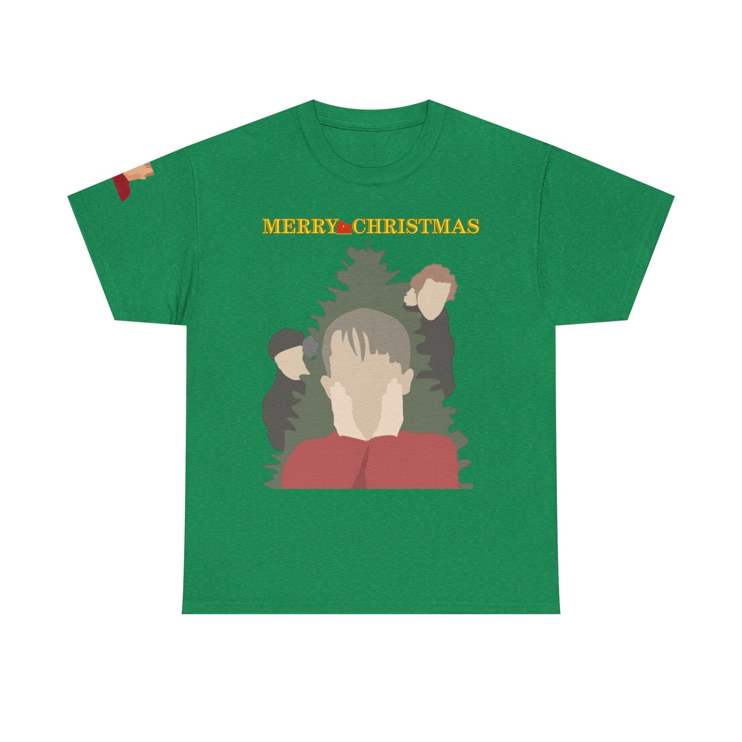 Home alone hospital edition Christmas Unisex Heavy Cotton Tee