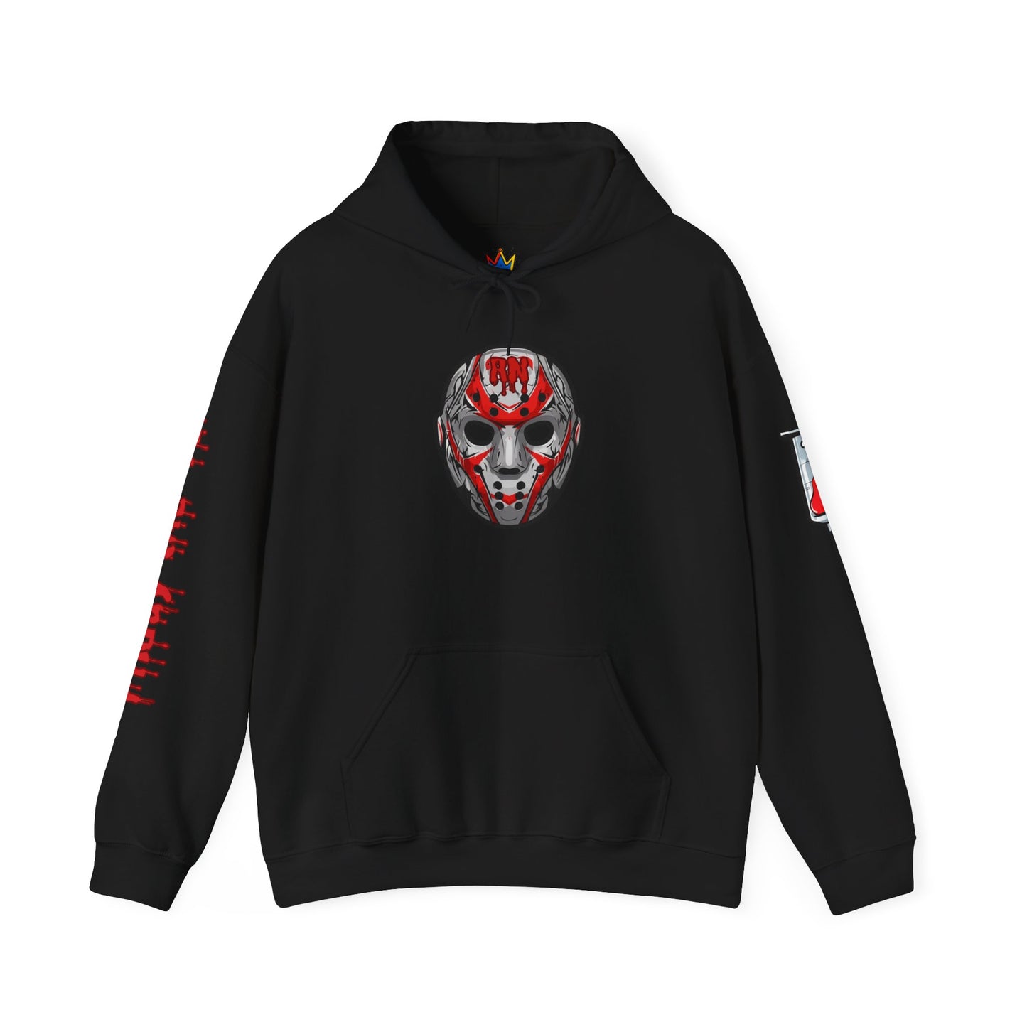 Emergency department RN gift Halloween hoodie Friday the 13th ER RN Hoodie Jason hockey mask