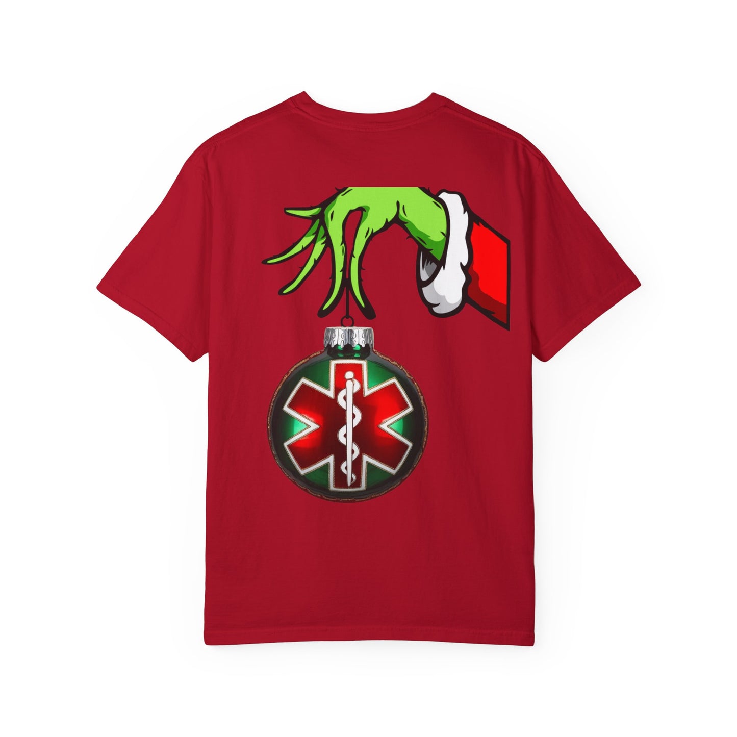Grinch Emergency Department T-shirt, Christmas EMS Tee, Funny Nurse Doctor Shirt, Holiday Medical Gift, Hospital Staff Apparel