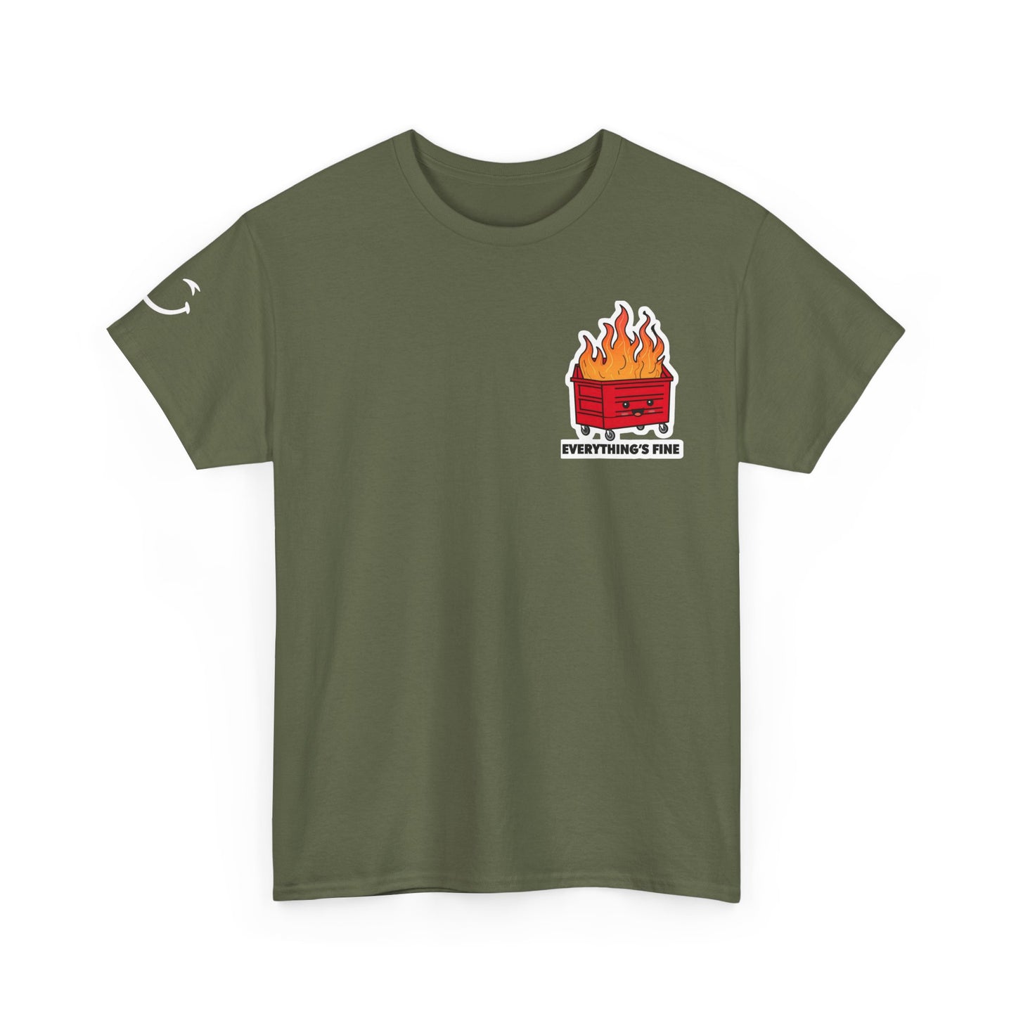 ER Humor Dumpster Fire Tee