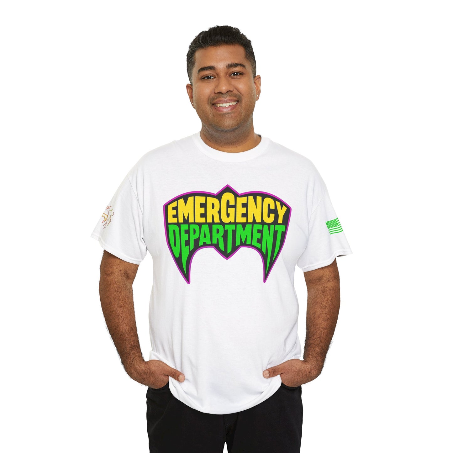 The Ultimate ER tee homage to wrestling legends Unisex Heavy Cotton Tee