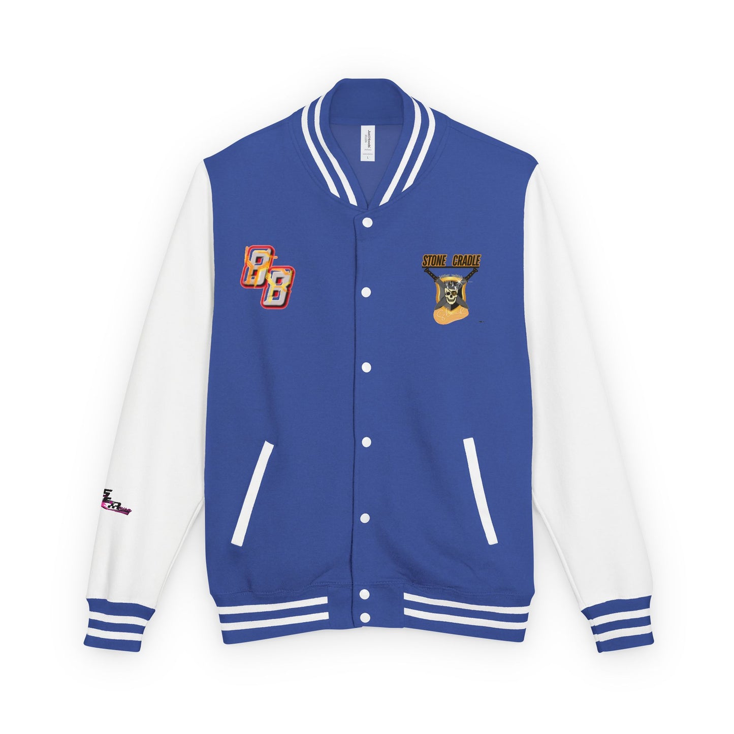 Unisex Heavyweight Letterman Jacket (Stone Cradle)
