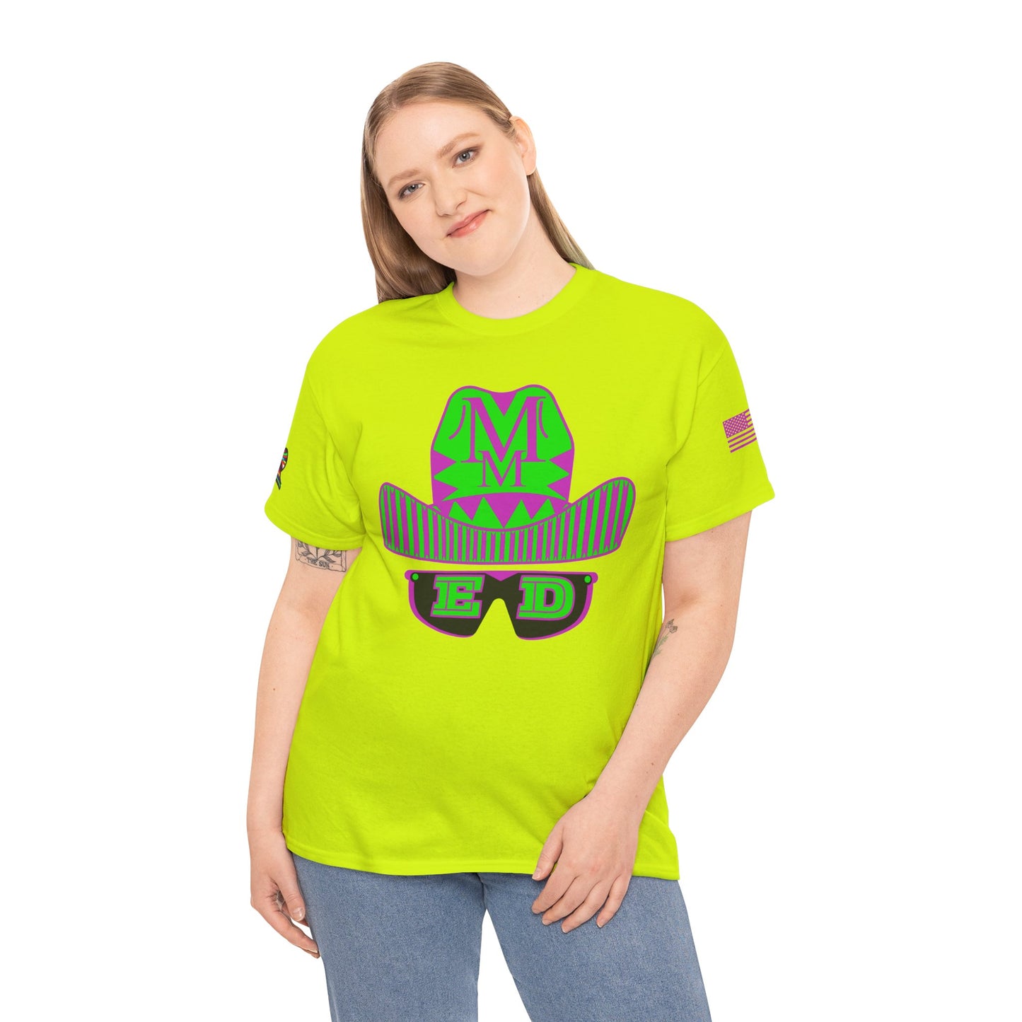 Macho ER wrestling legends tee Unisex Heavy Cotton Tee