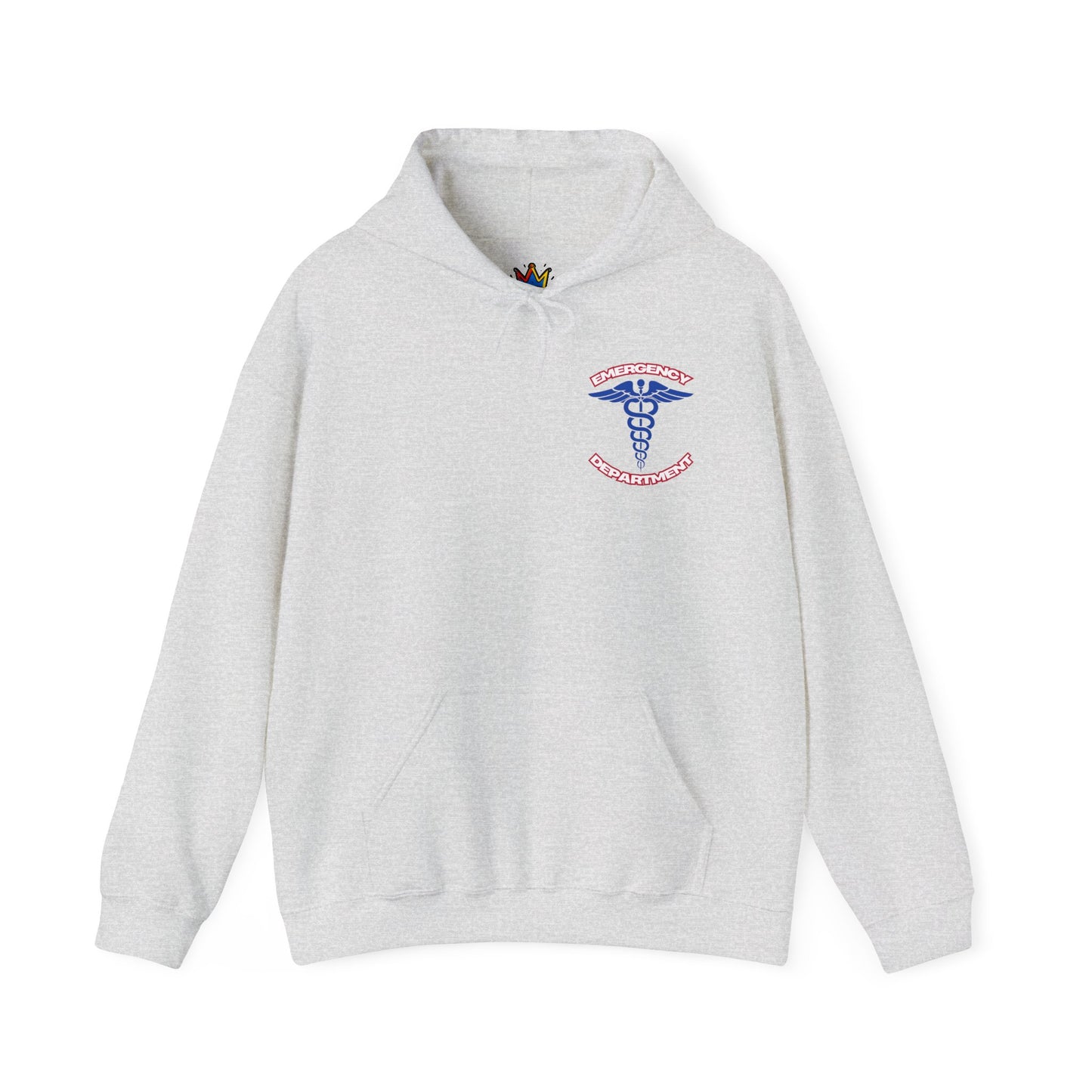 Holiday snowflake emergency department Unisex Heavy Blend™ Hooded Sweatshirt