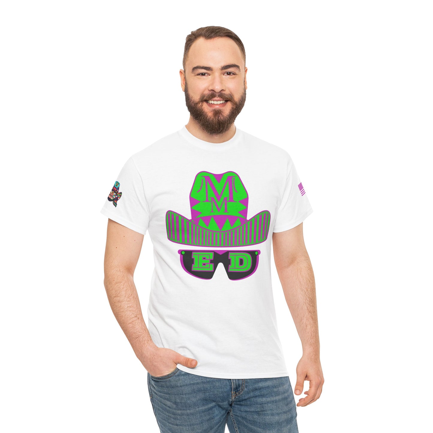 Macho ER wrestling legends tee Unisex Heavy Cotton Tee