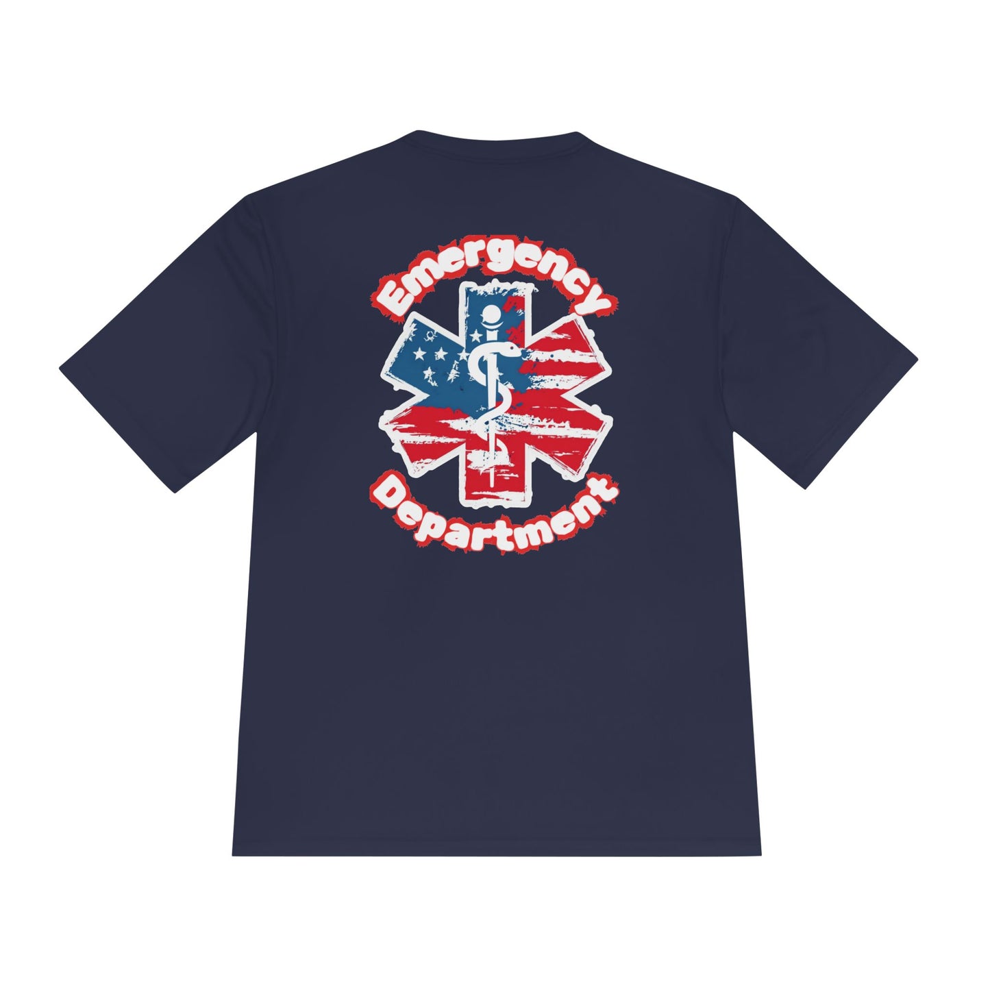 Patriotic Emergency Department Unisex Moisture Wicking Tee