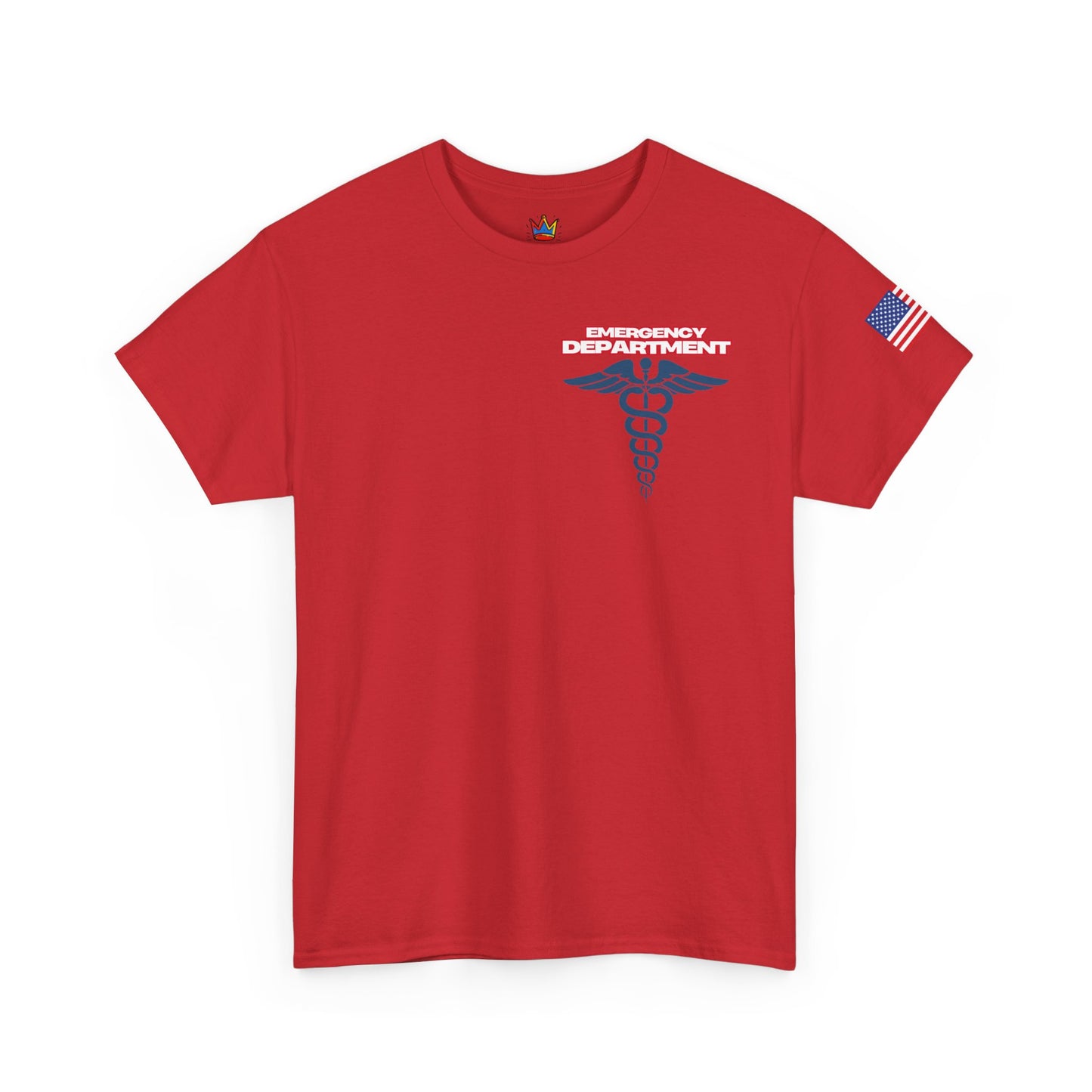 Patriotic Emergency Department T shirt gift for healthcare worker American flag star of life ED t-shirt