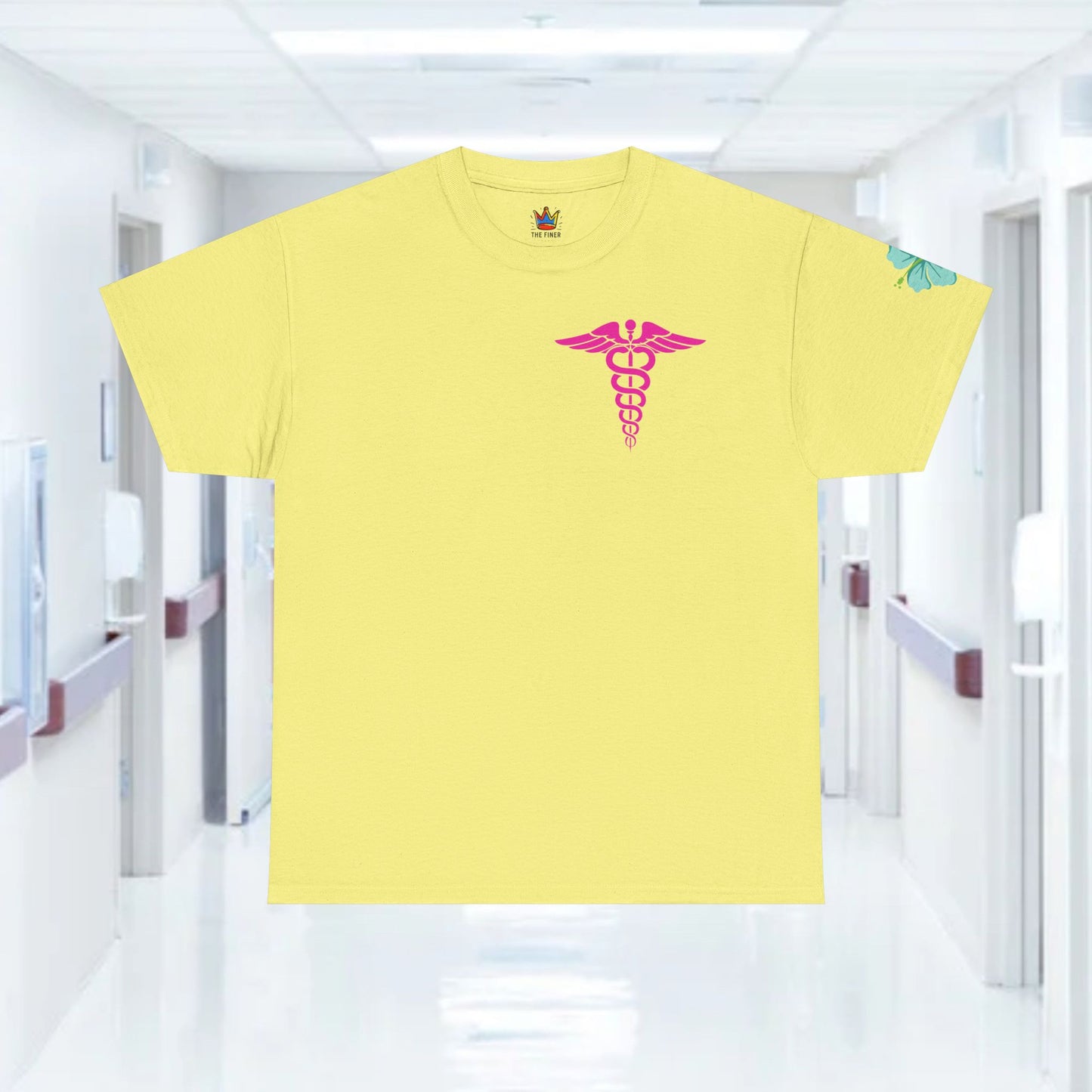 Copy of Summertime RN Hawaiian themed t shirt gift for nurses week floral RN shirt tropical themed RN healthcare worker gift t shirt