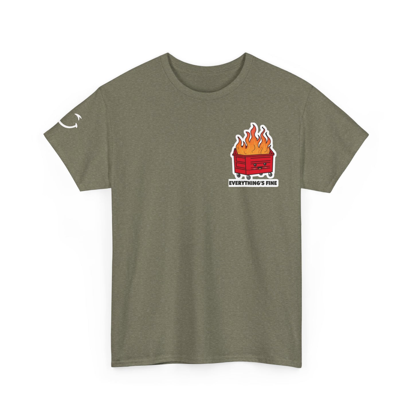 ER Humor Dumpster Fire Tee